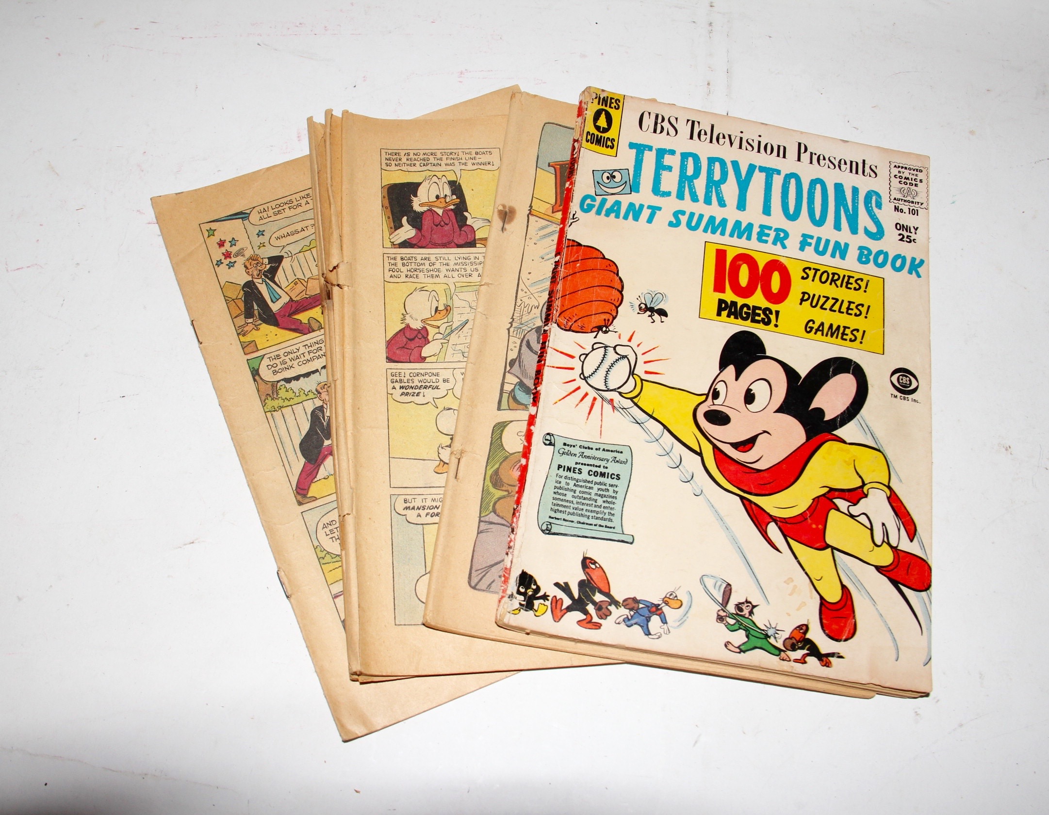 Assortment of Vintage Comic Books Including Nancy and Sluggo