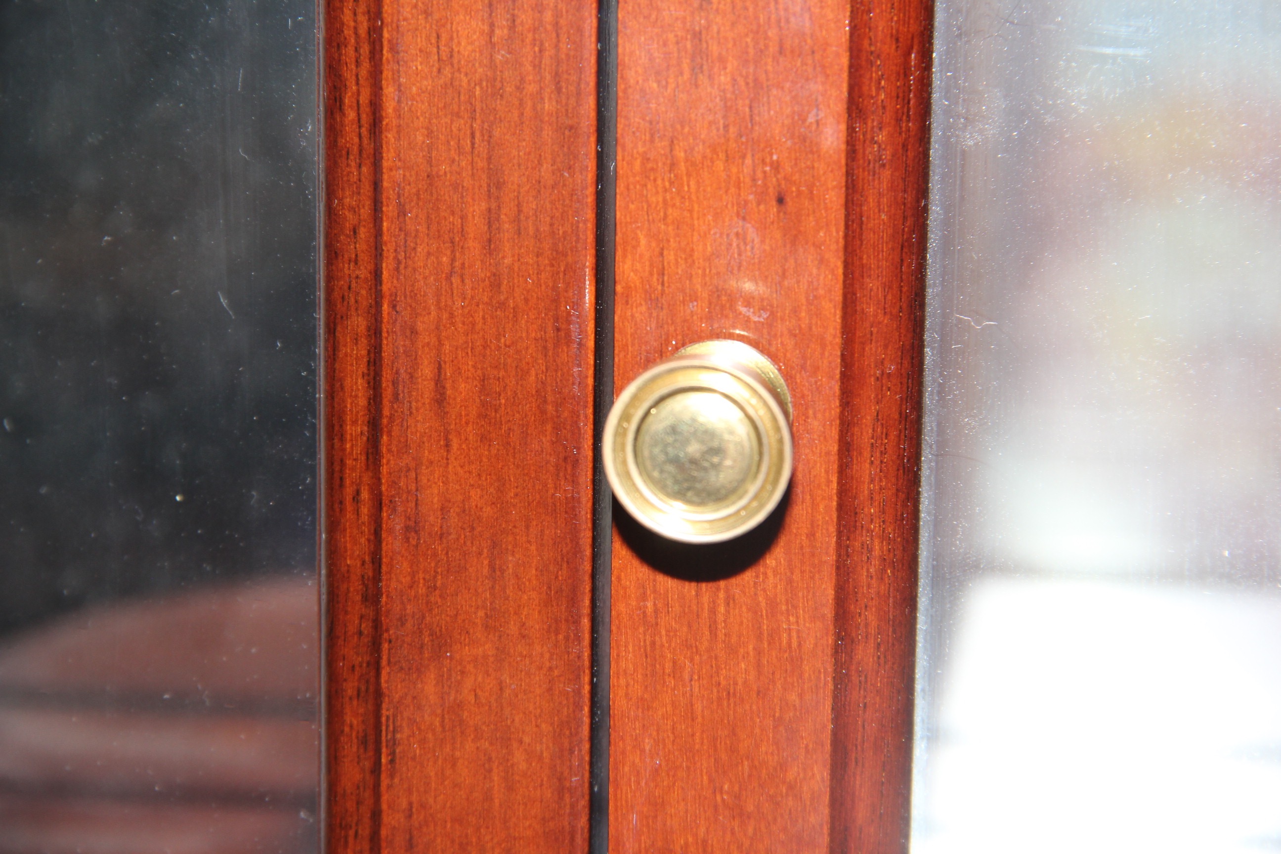 The Bombay CompanySmall Contemporary Bowfront Curio Cabinet