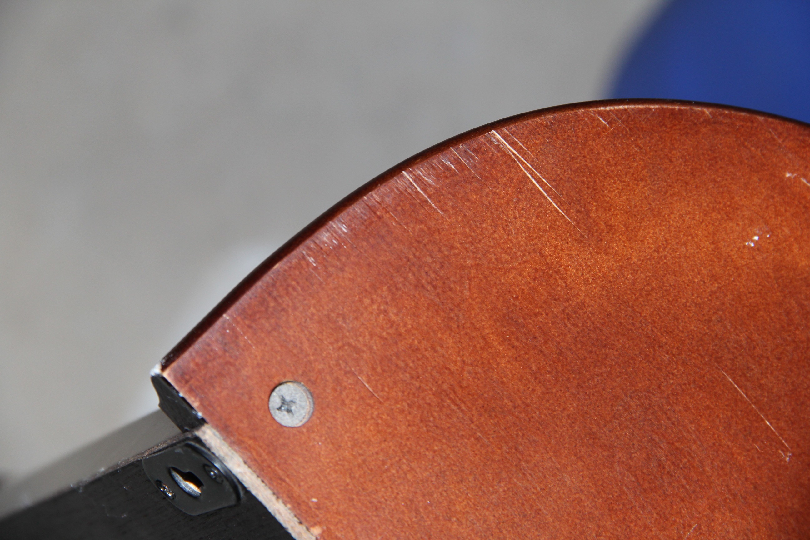 The Bombay CompanySmall Contemporary Bowfront Curio Cabinet