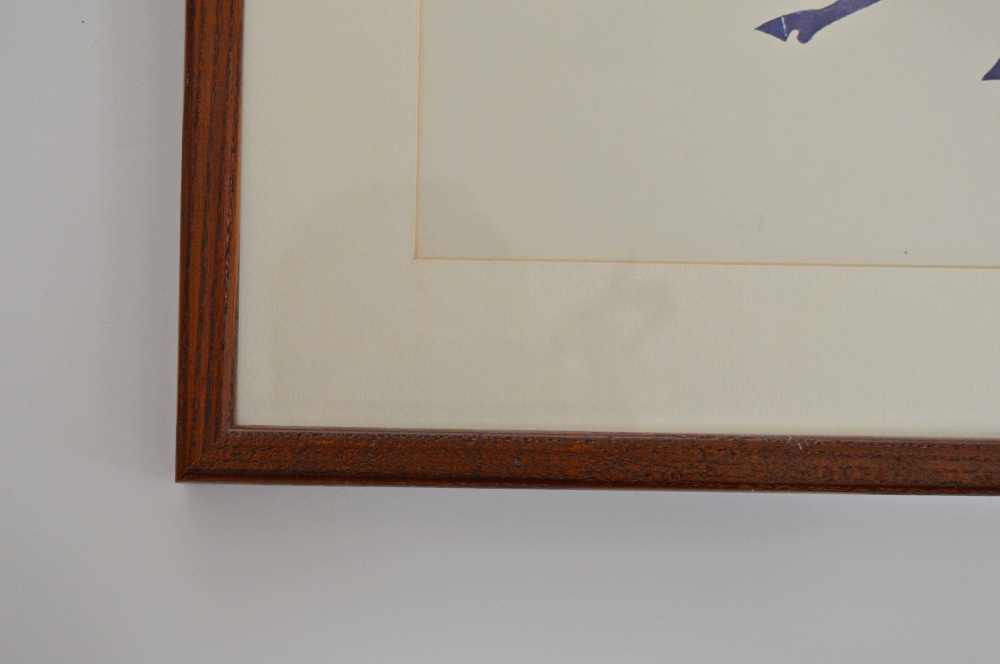 Paul Goble Offset Lithograph of Native Americans on Horseback