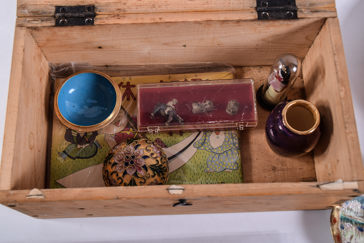 Variety of Vintage Japanese and Chinese Decor