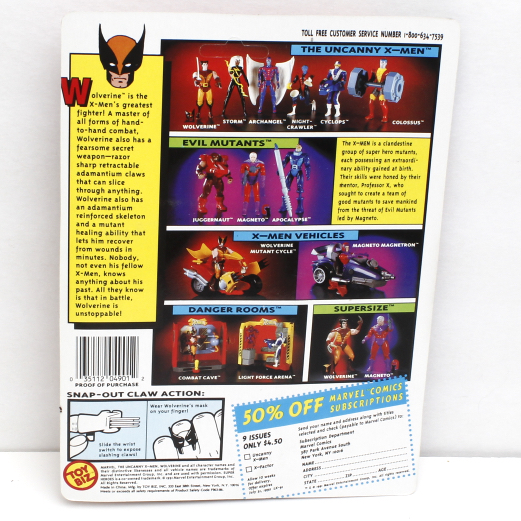 "The Uncanny X-Men Wolverine" Action Figures