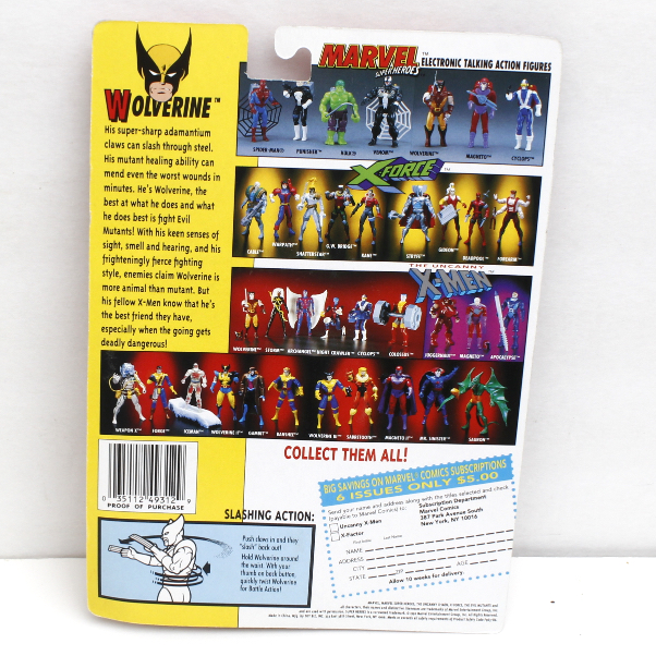 "The Uncanny X-Men Wolverine" Action Figures