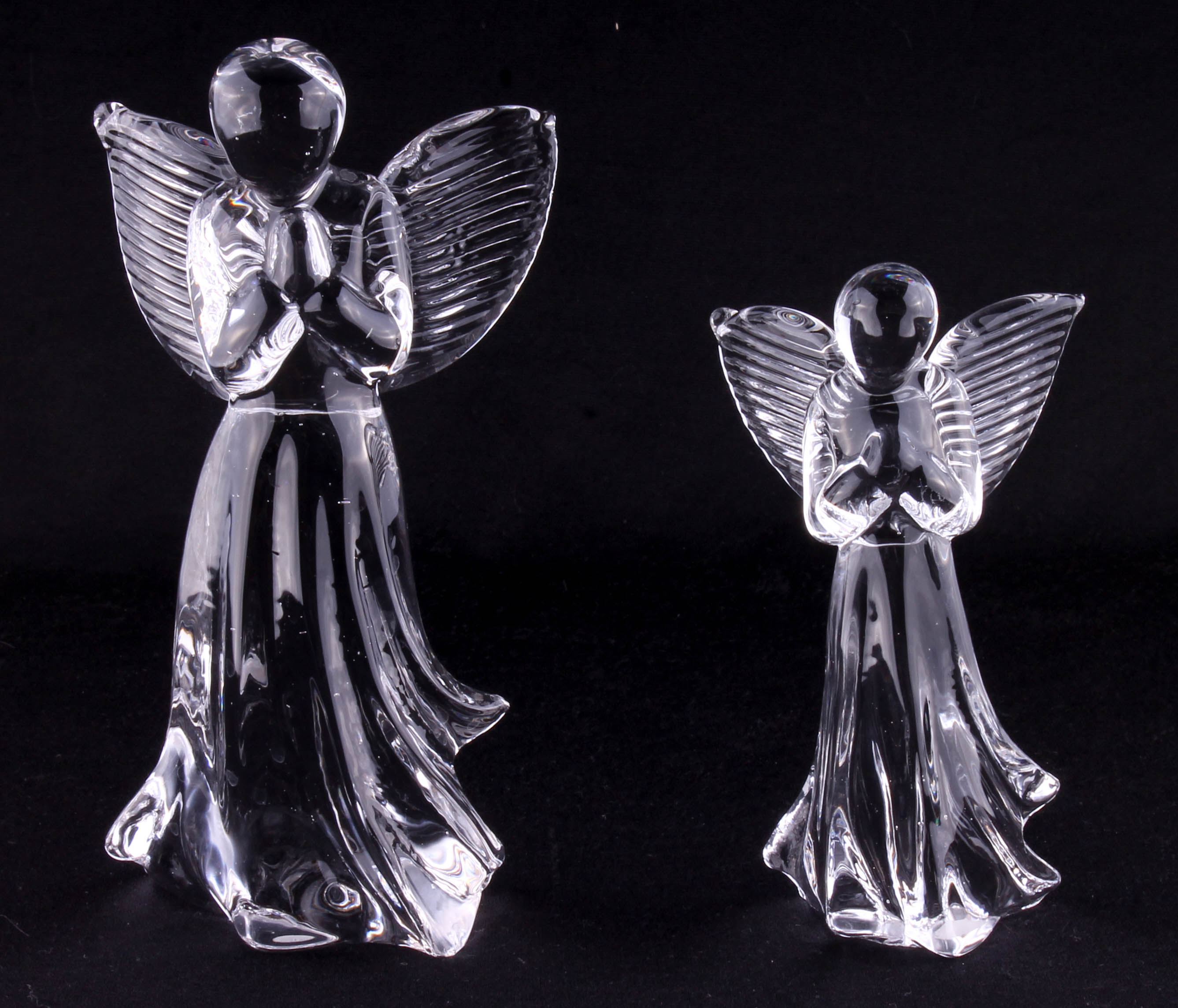 Assortment of Enesco Glass Figurines