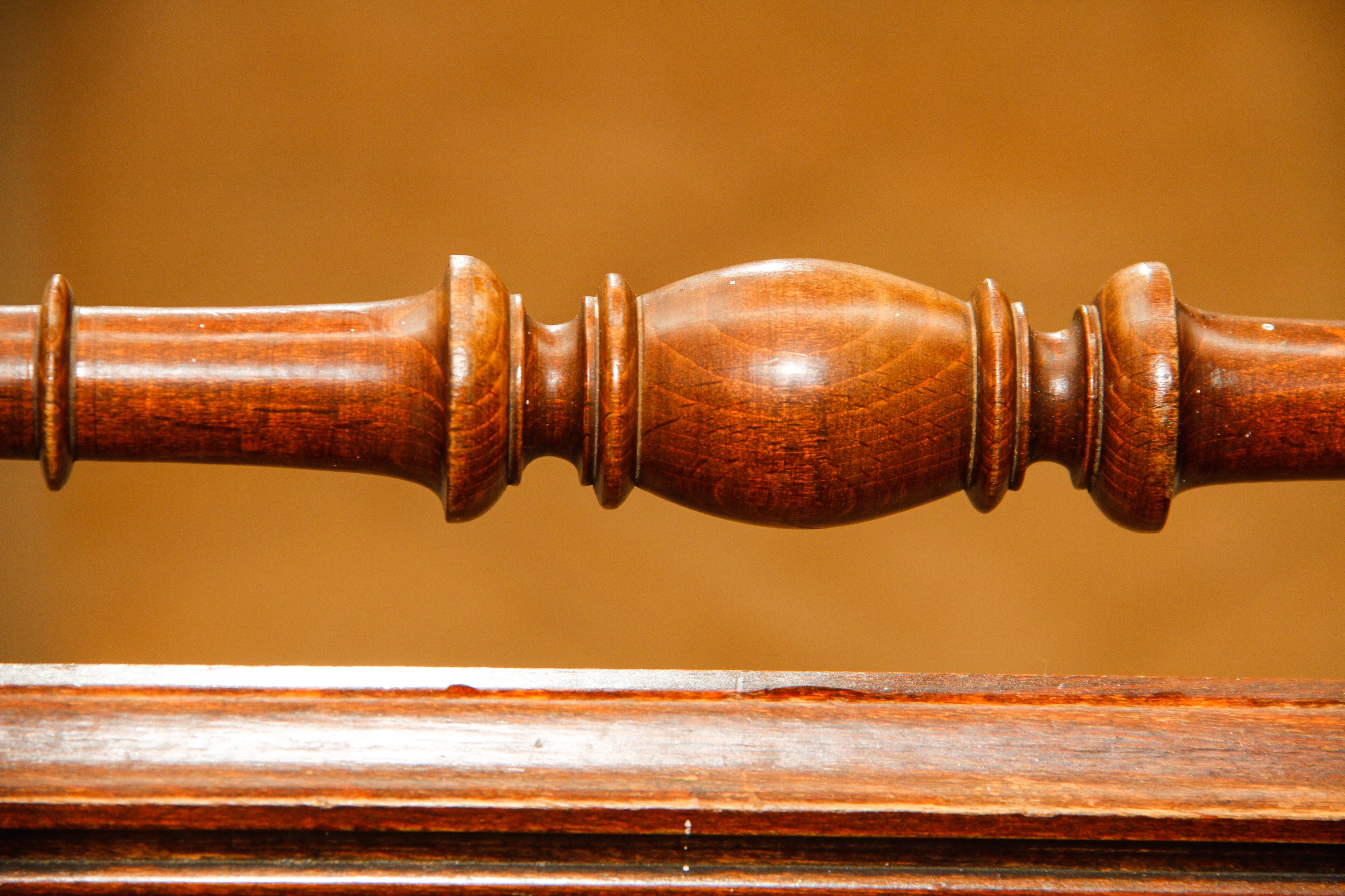 Set of Five Antique Cane Dining Chairs