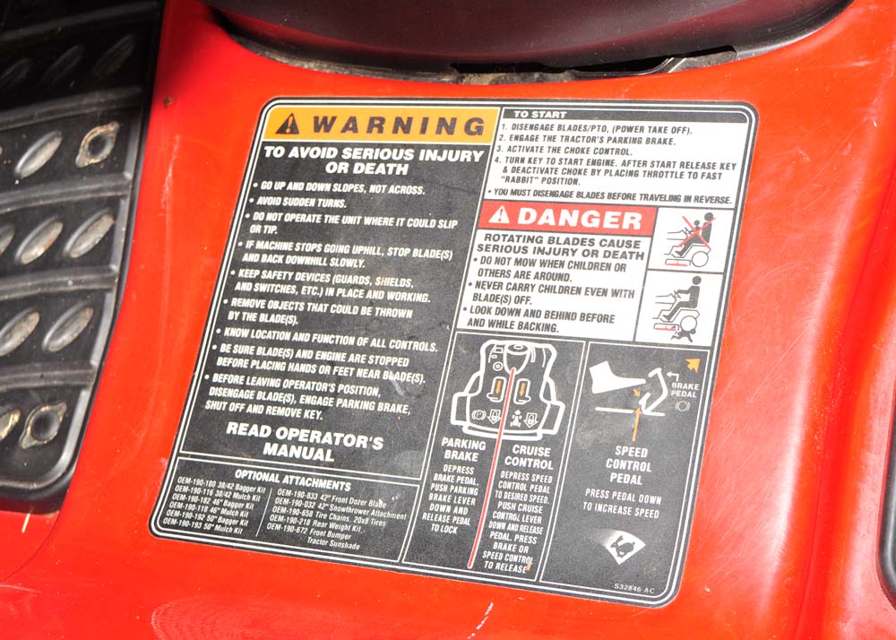 Troy-Bilt Super Bronco Riding Mower