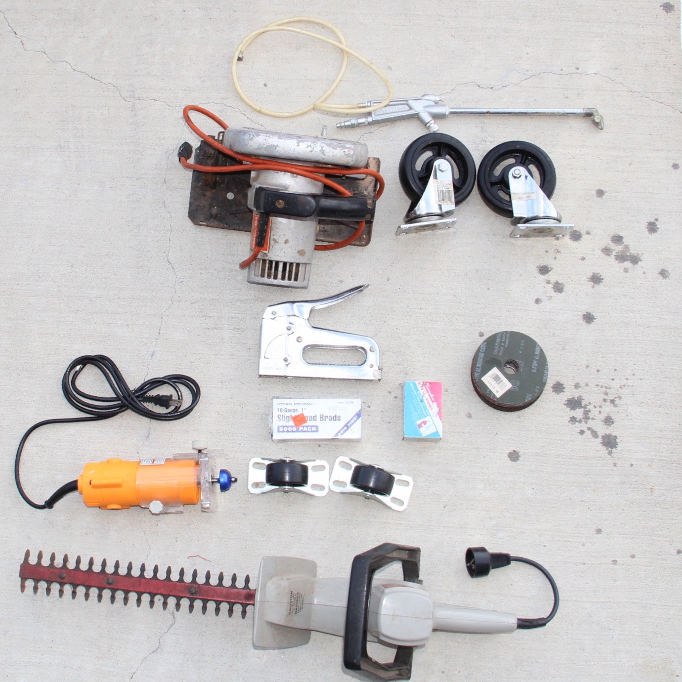 Assortment of Modern Tools