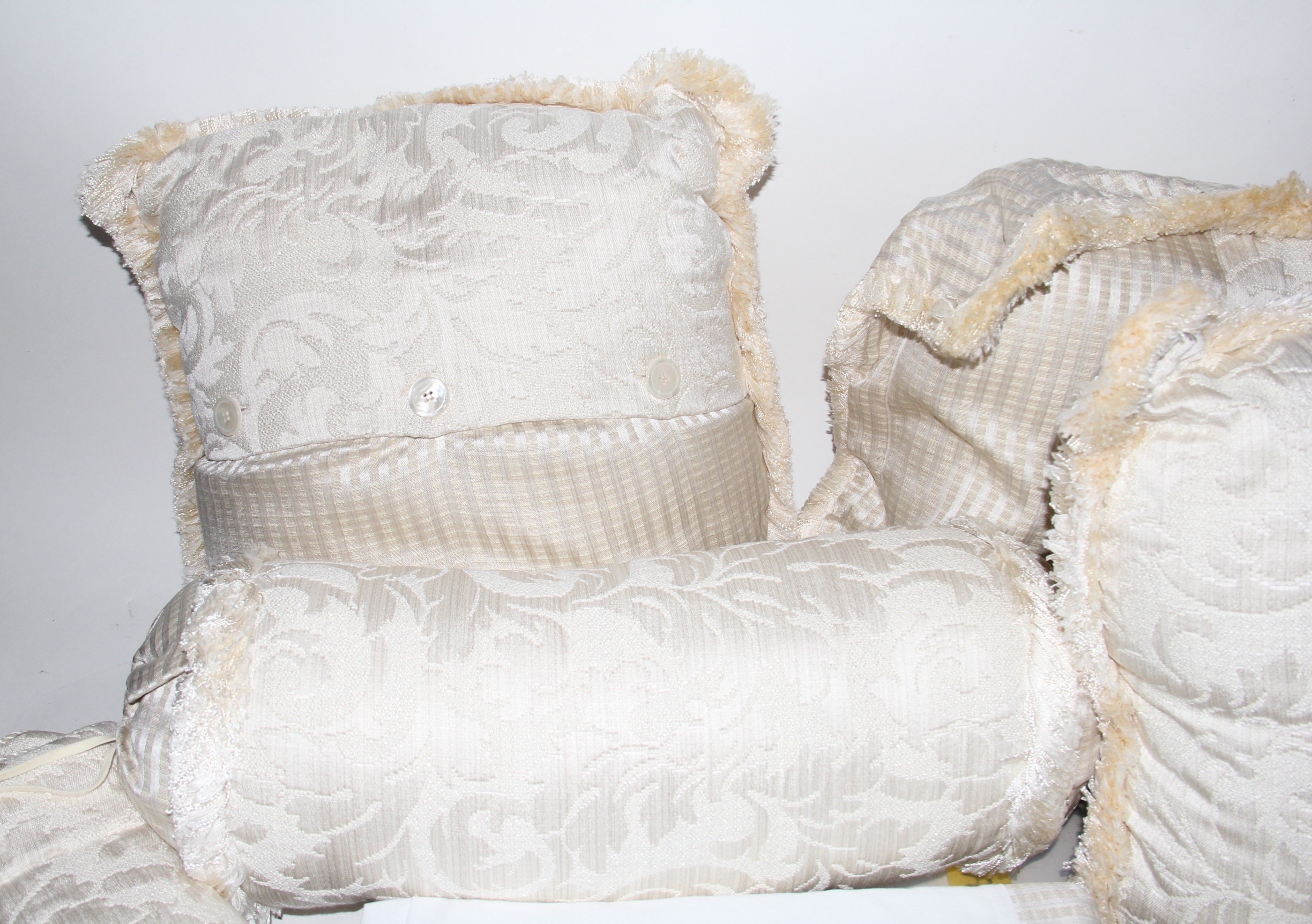 Ivory Colored King Bedding Set