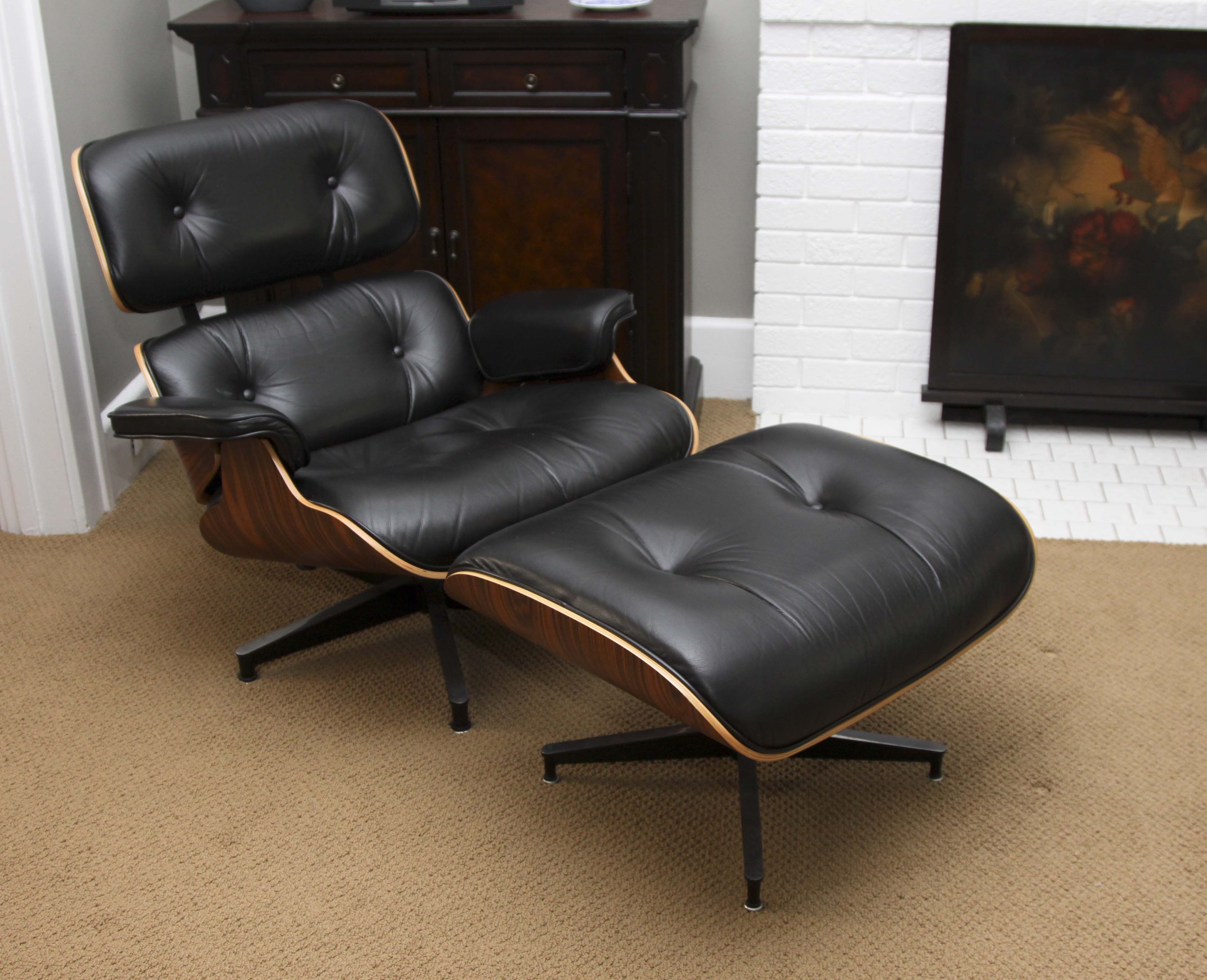Charles Eames for Herman Miller New Lounge Chair and Ottoman
