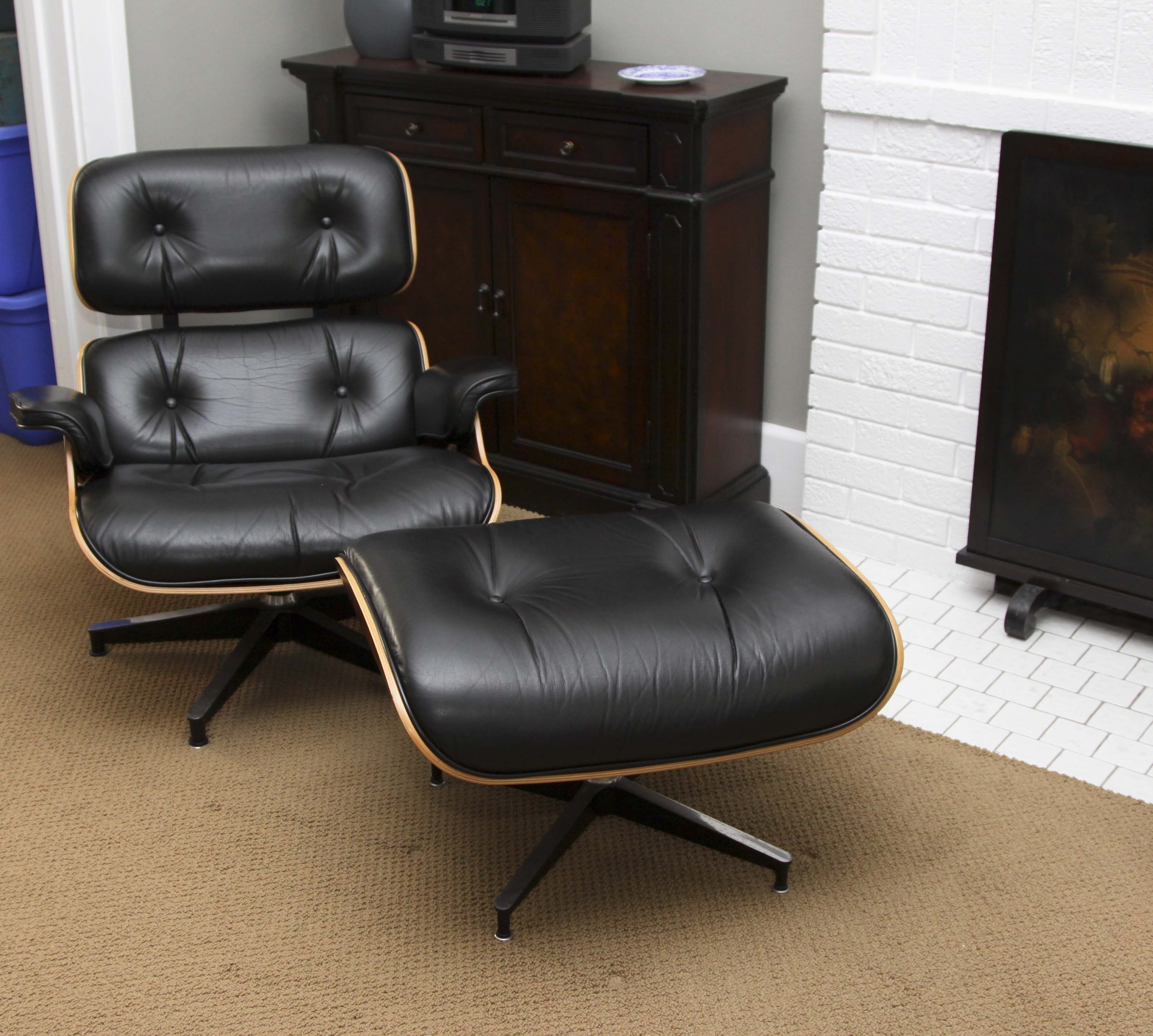 Charles Eames for Herman Miller New Lounge Chair and Ottoman