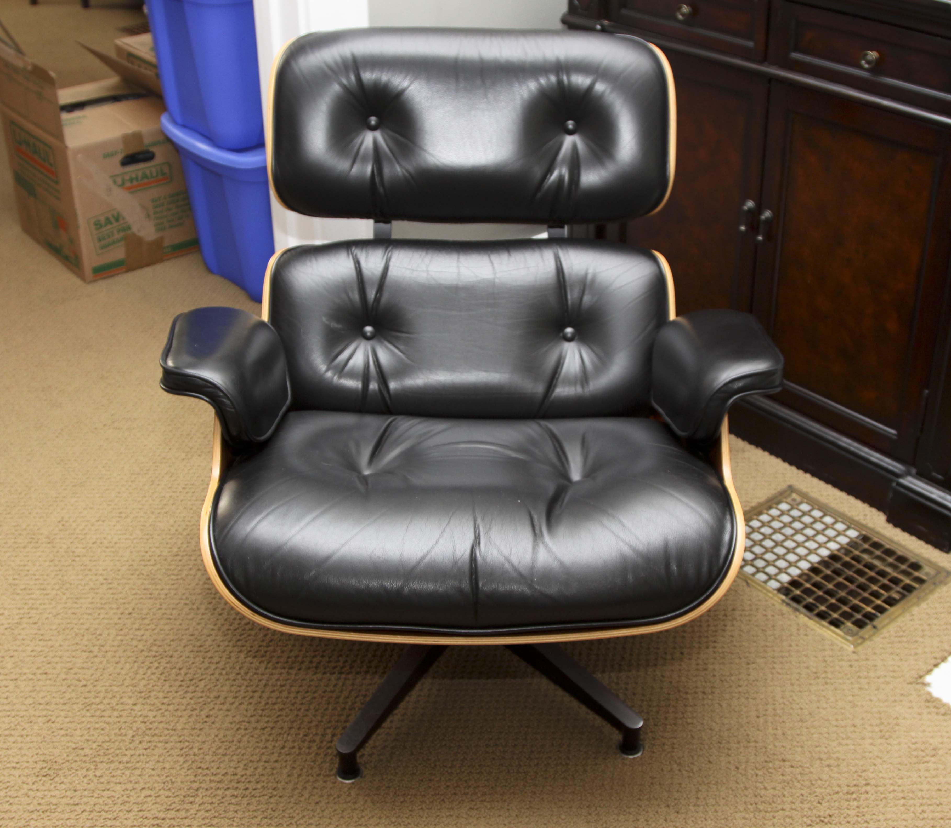 Charles Eames for Herman Miller New Lounge Chair and Ottoman