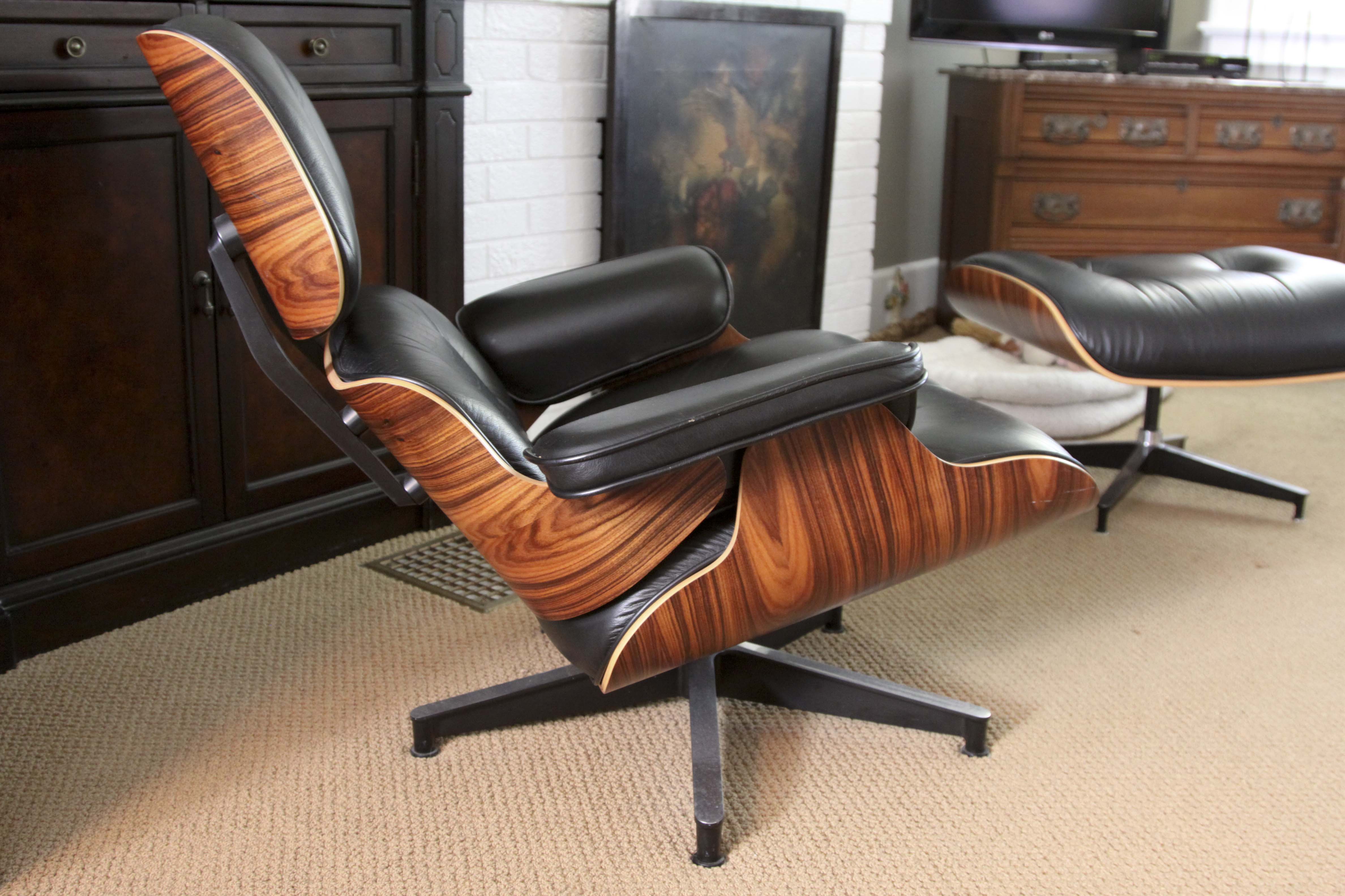 Charles Eames for Herman Miller New Lounge Chair and Ottoman