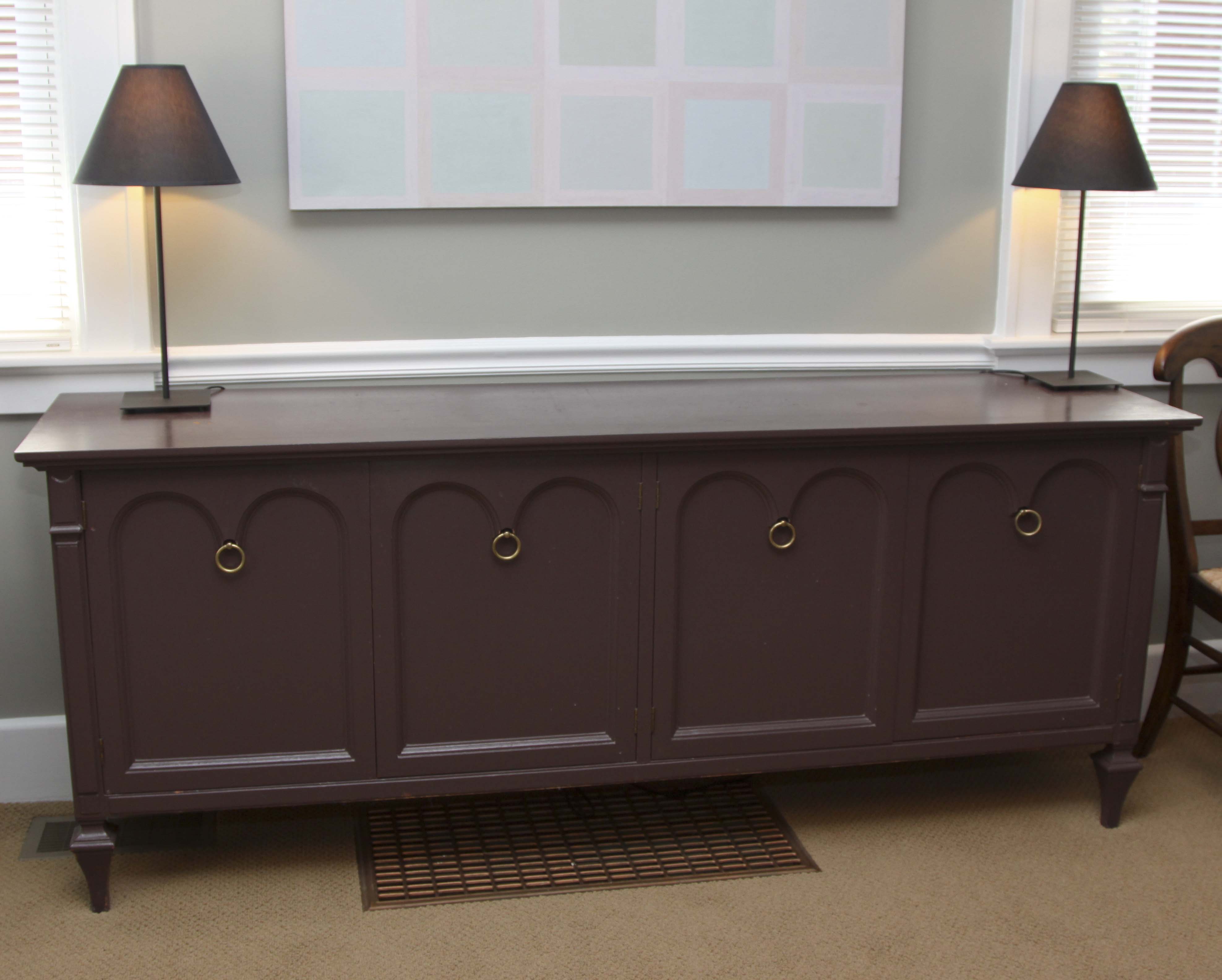 Vintage Painted Wood Buffet