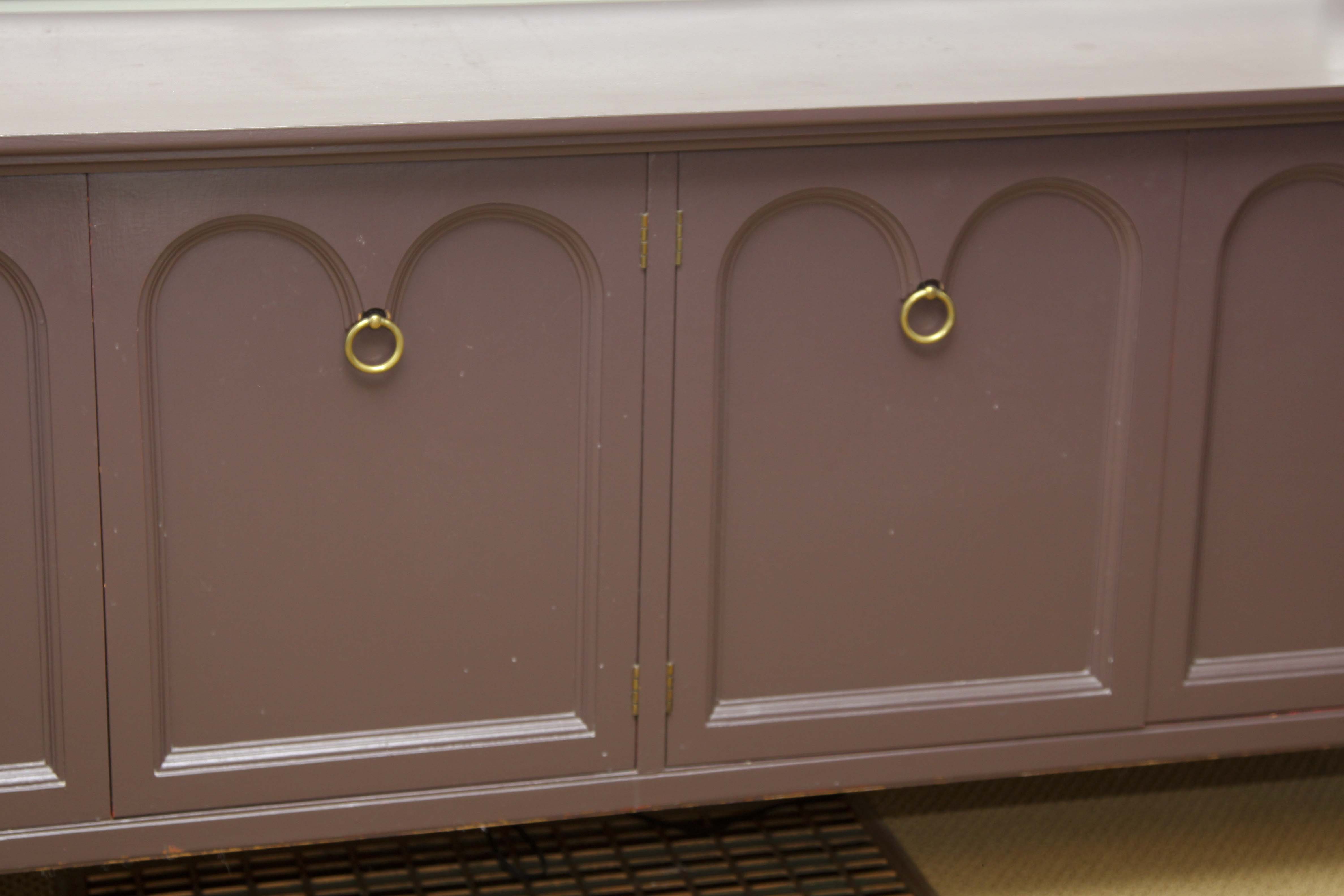 Vintage Painted Wood Buffet