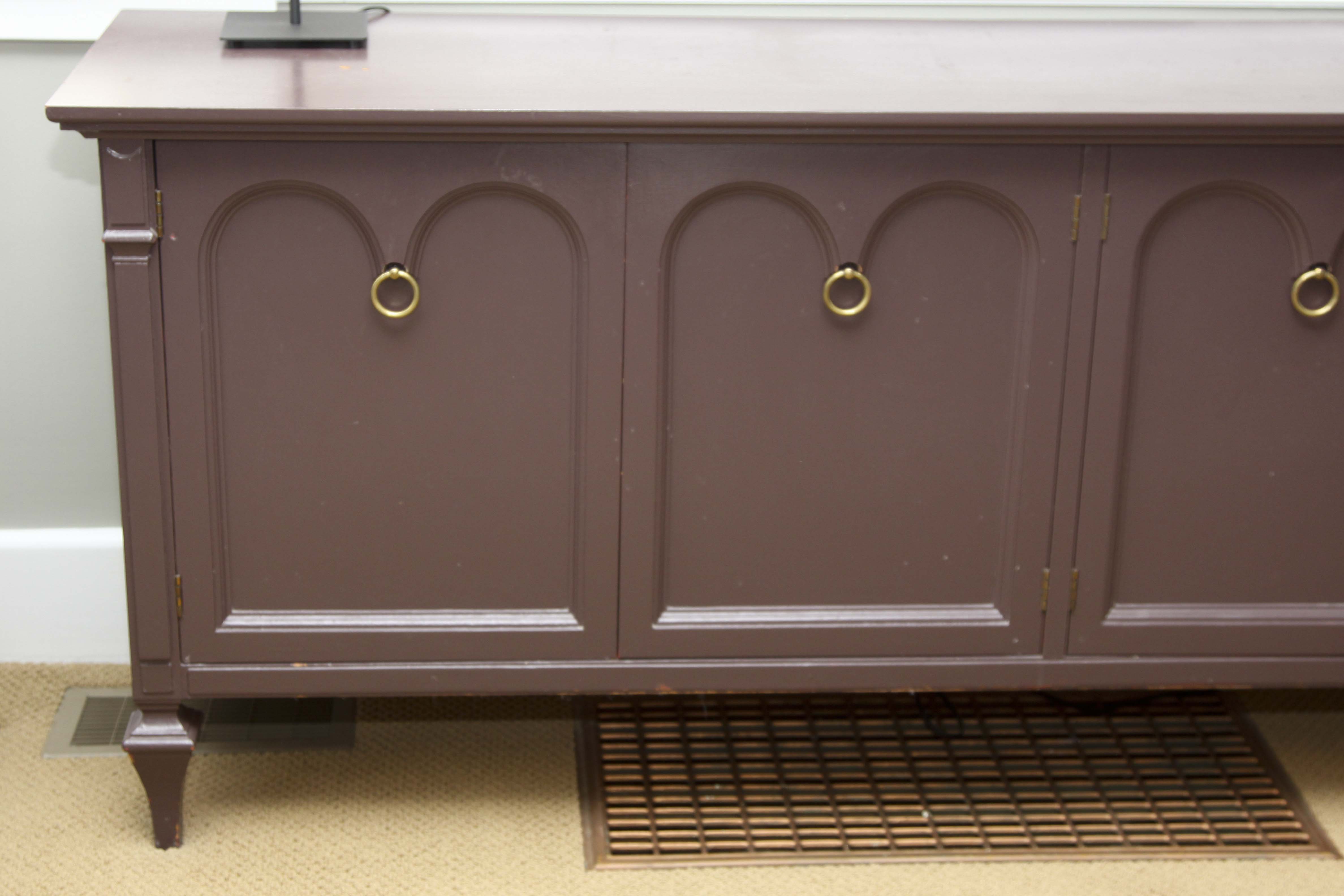 Vintage Painted Wood Buffet