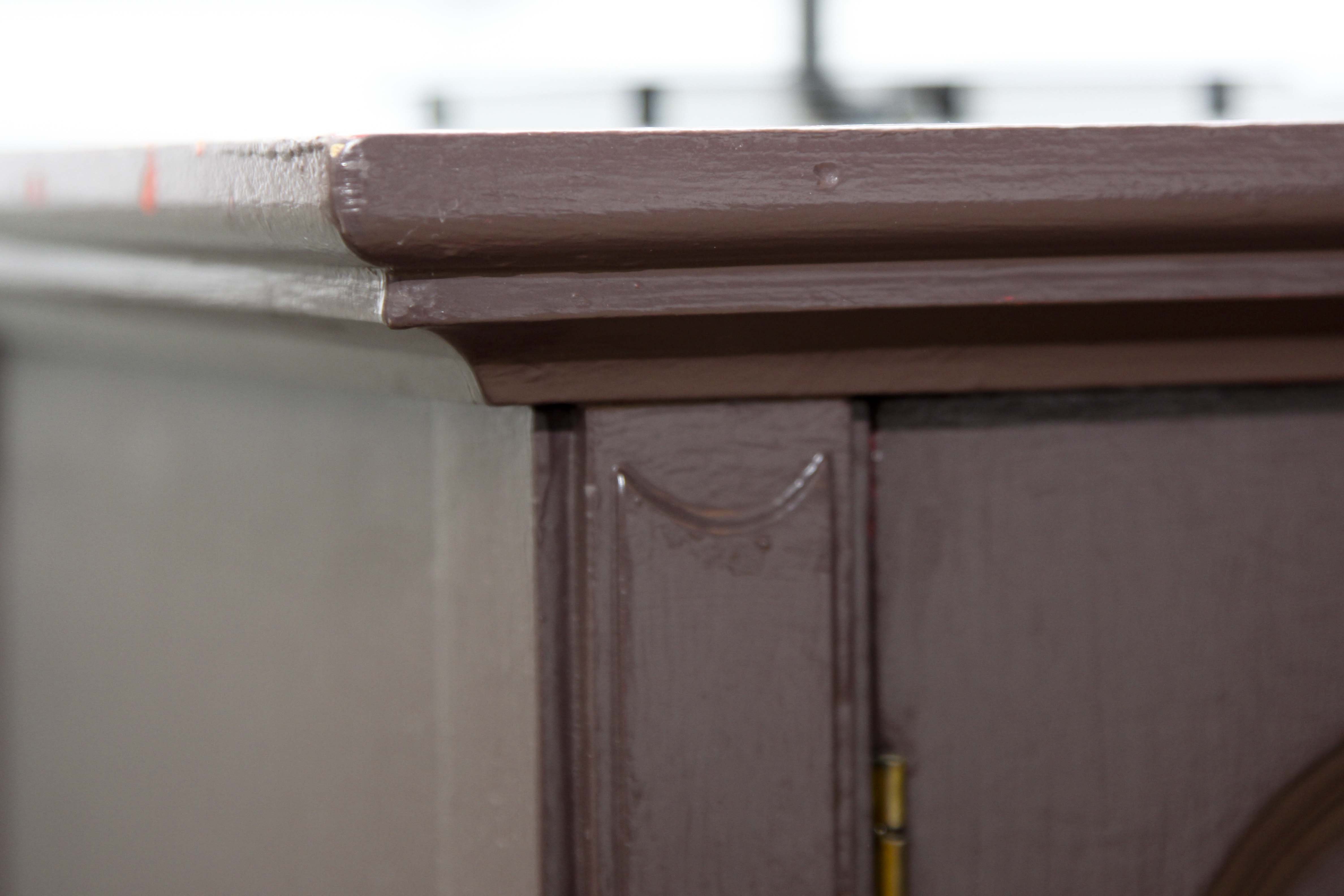 Vintage Painted Wood Buffet