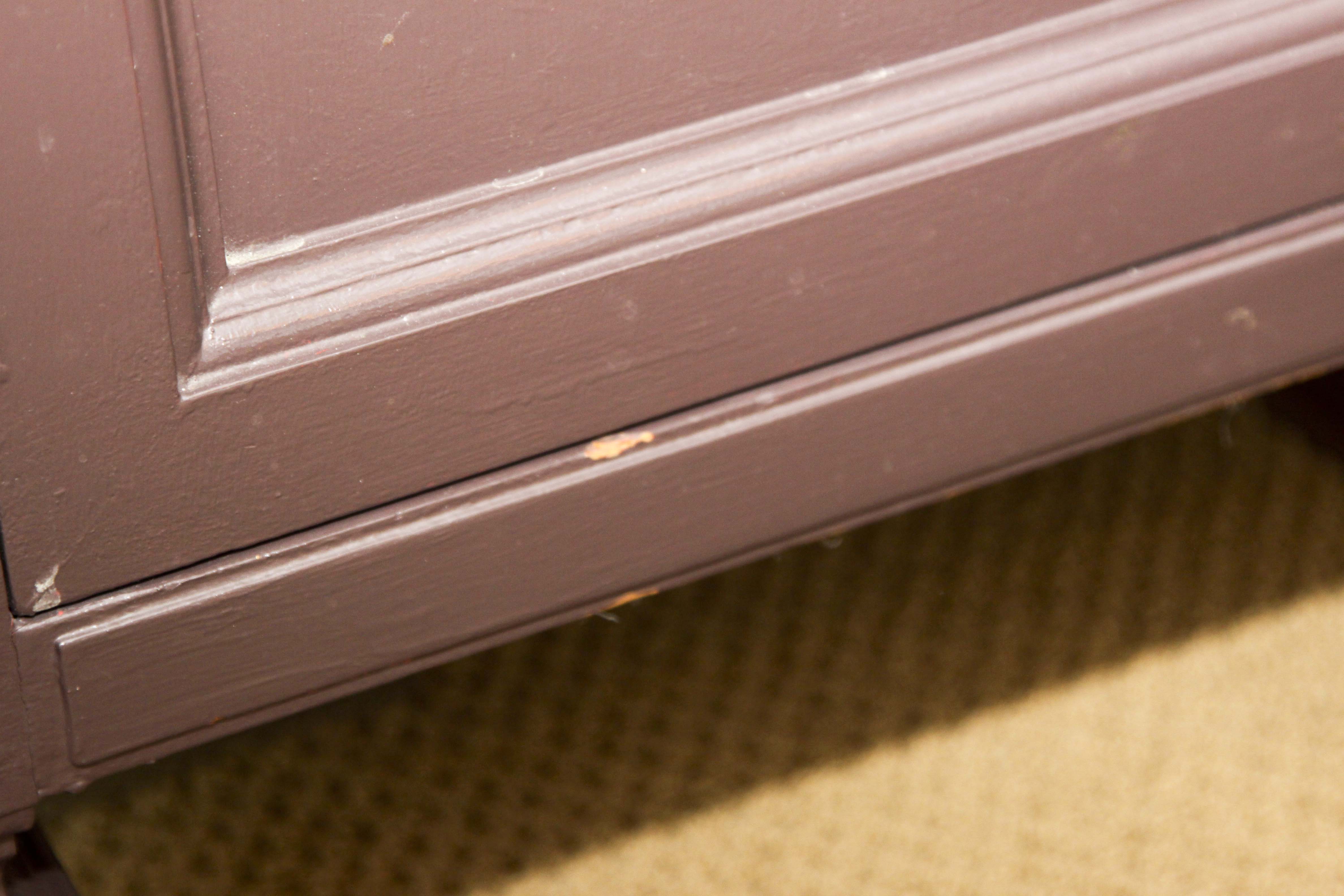 Vintage Painted Wood Buffet