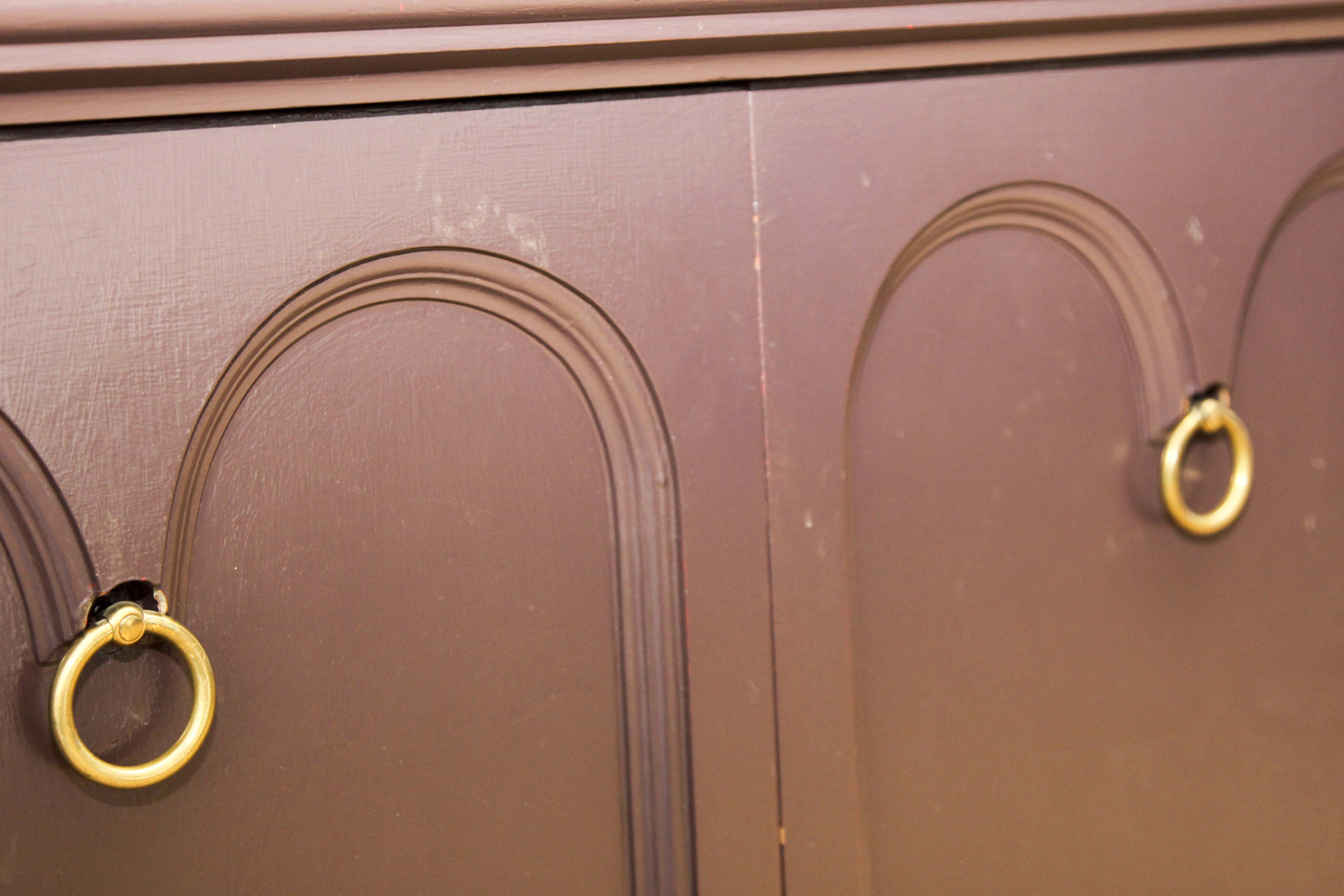 Vintage Painted Wood Buffet