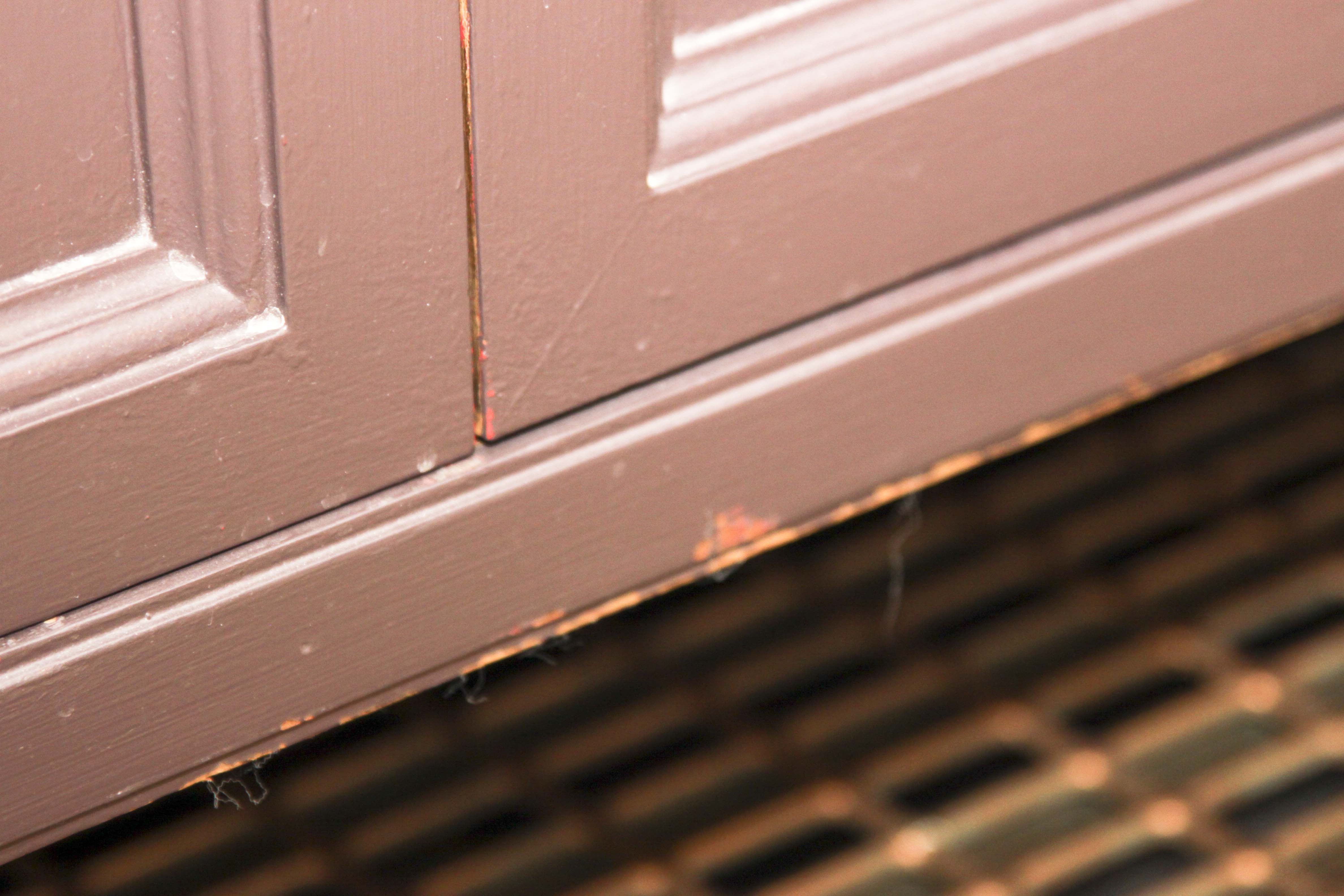 Vintage Painted Wood Buffet