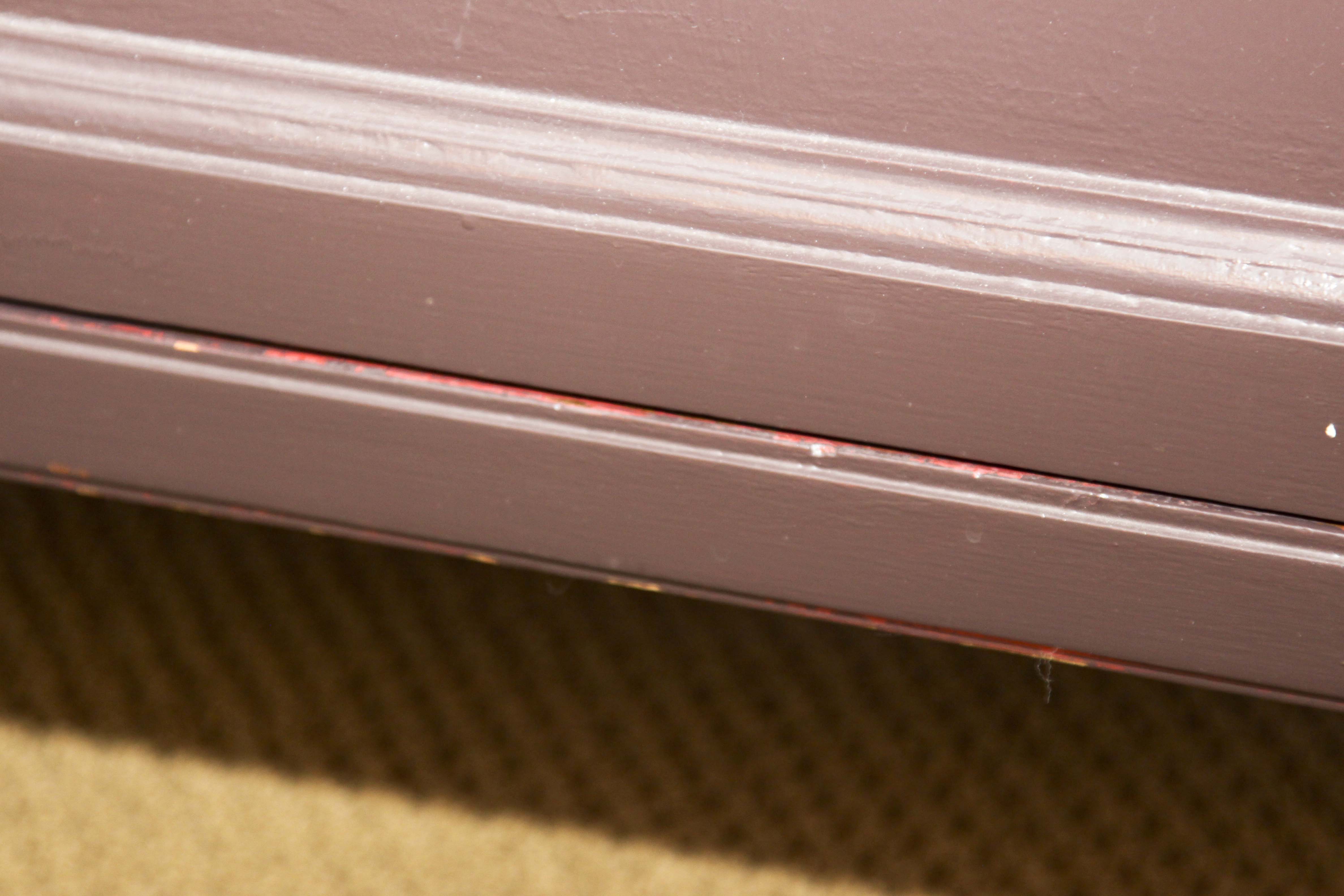 Vintage Painted Wood Buffet