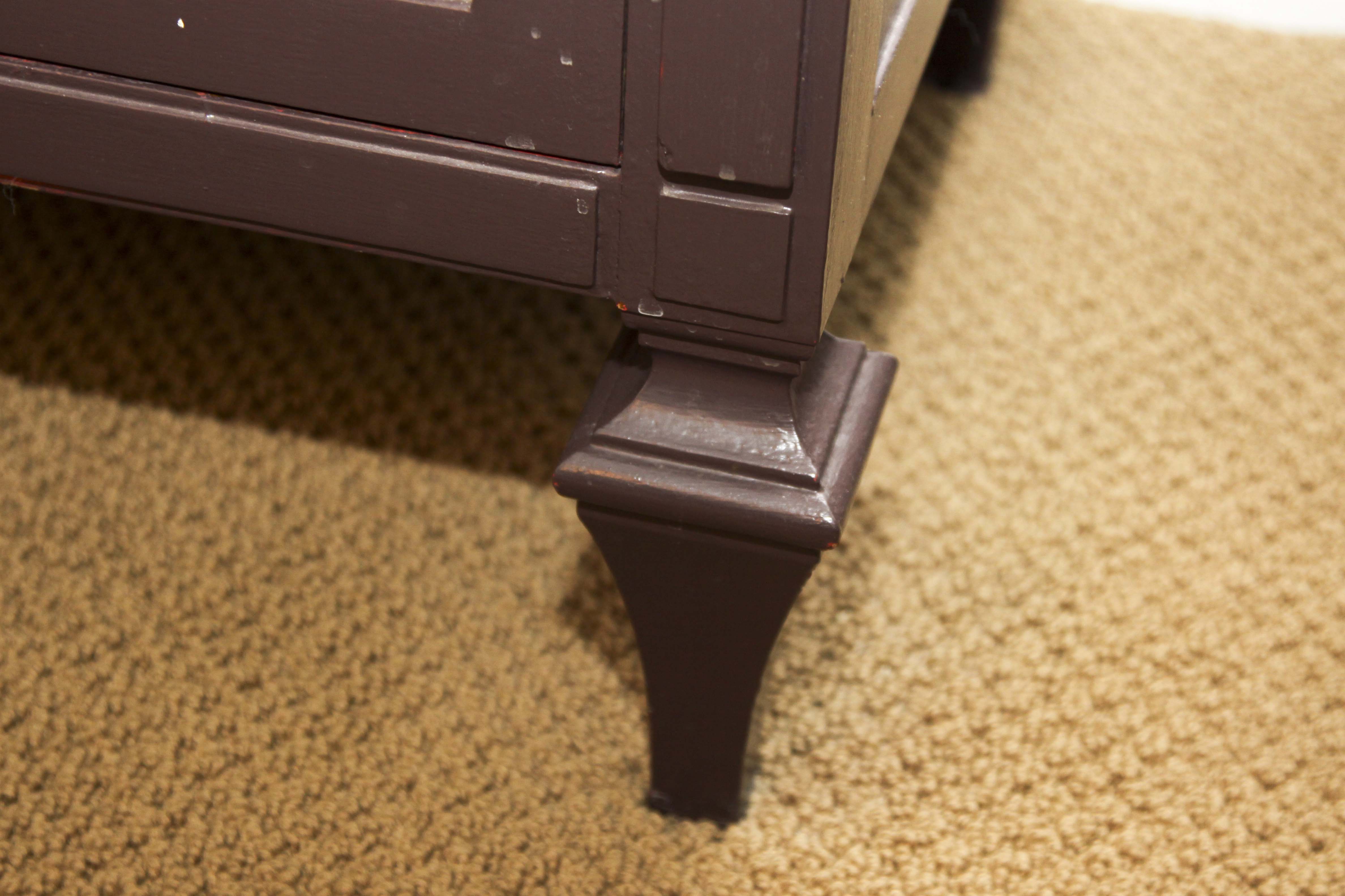 Vintage Painted Wood Buffet