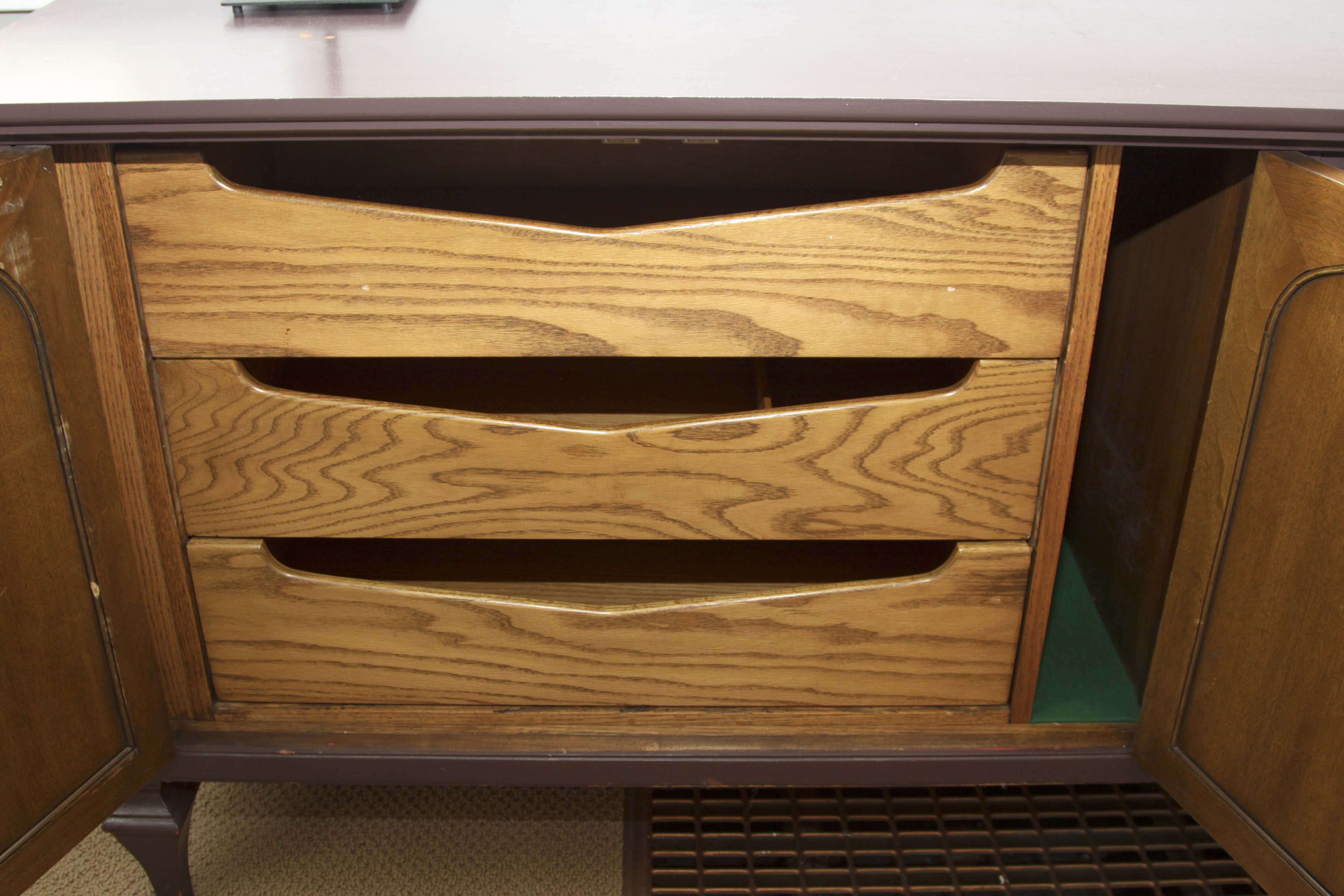 Vintage Painted Wood Buffet