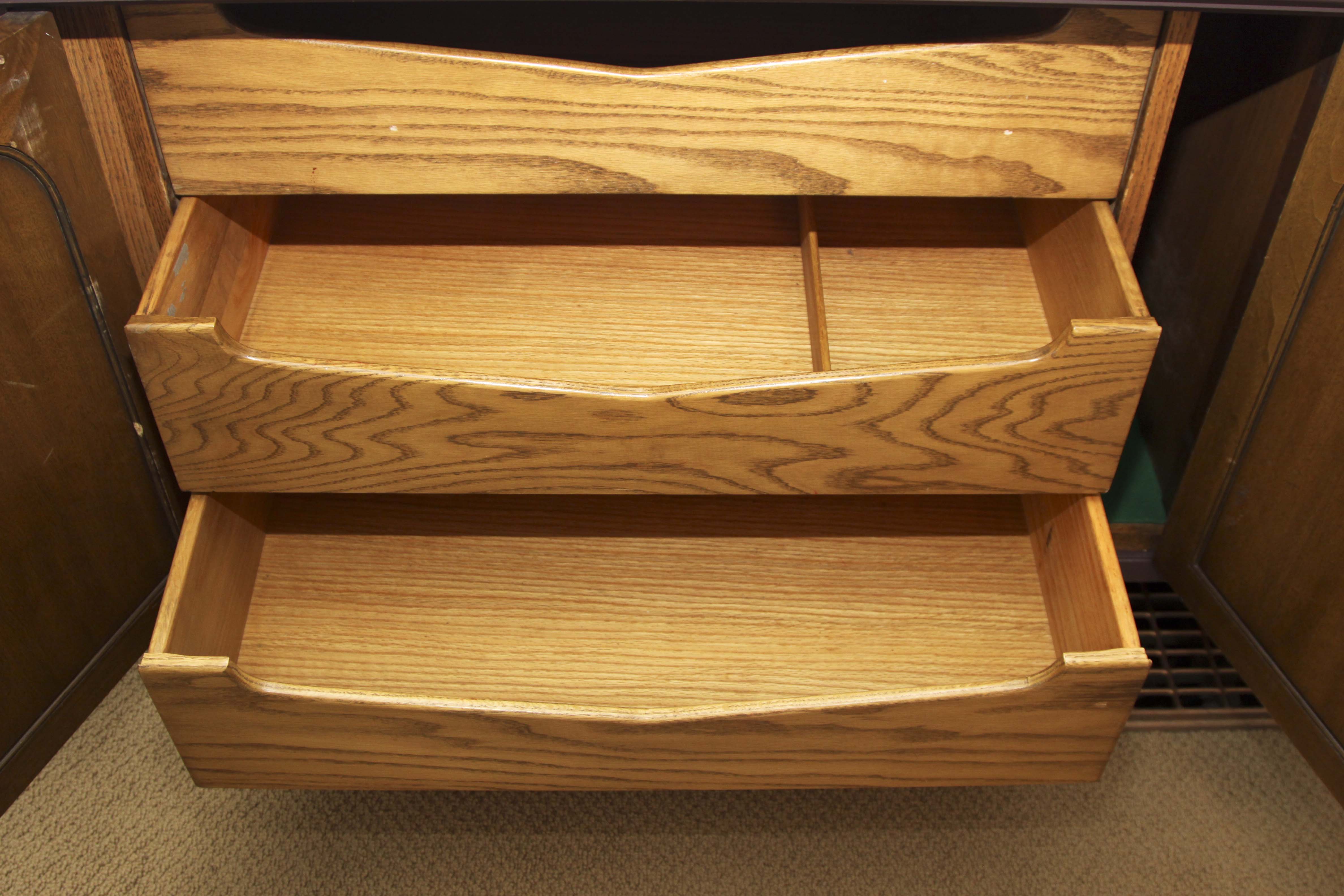 Vintage Painted Wood Buffet