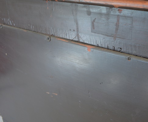 Antique Walnut Veneer Secretary