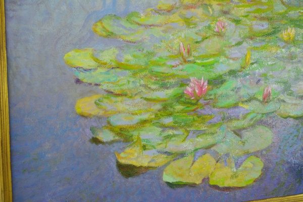 Carl J. Samson "Giverny" Original Landscape Oil Painting