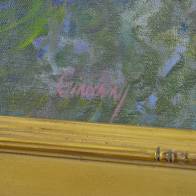 Carl J. Samson "Giverny" Original Landscape Oil Painting