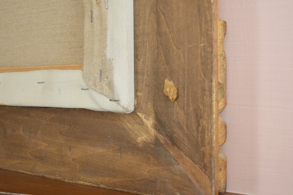 Andrea Gaye "Filling the Moat" Original Figurative Oil Painting