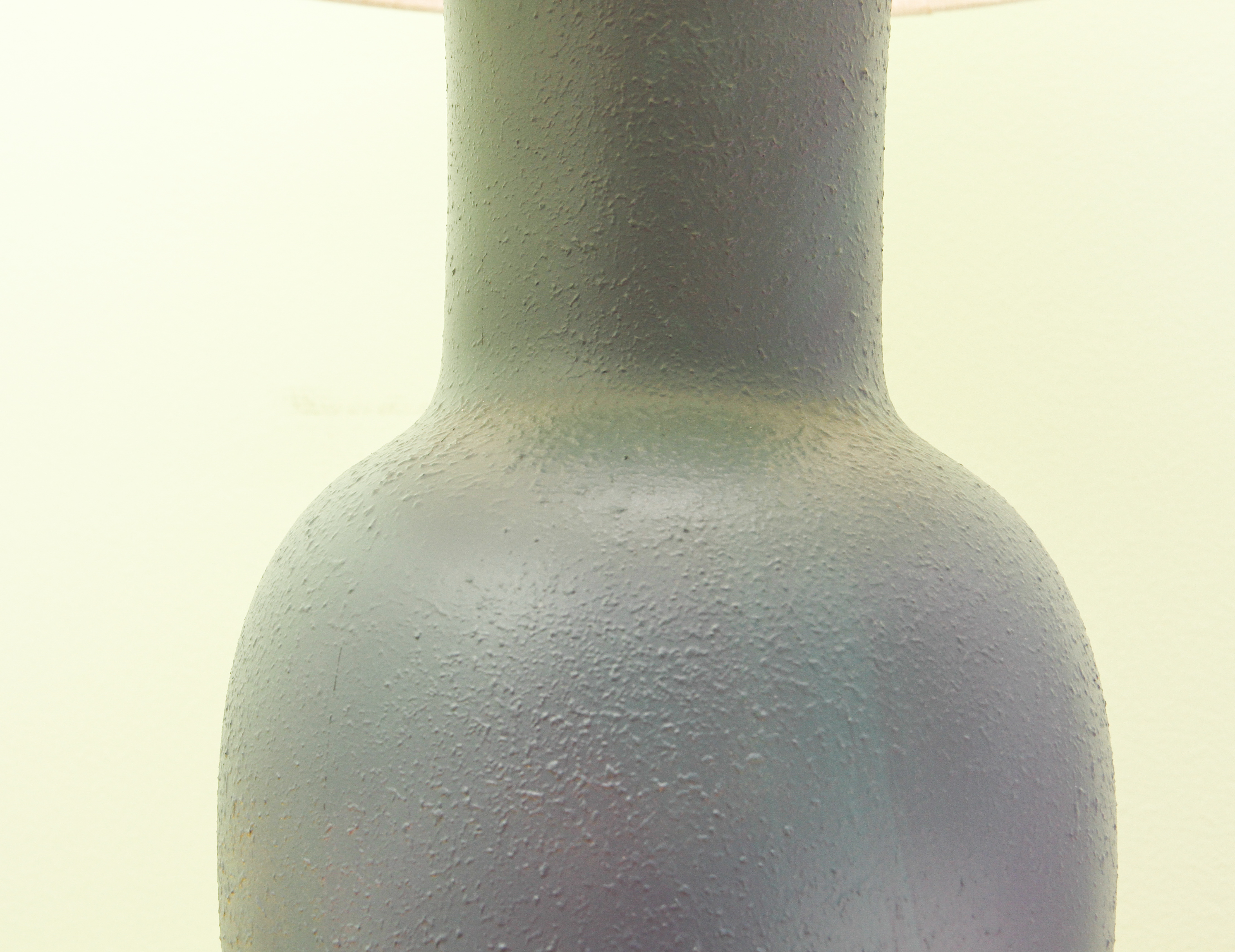 Vintage Blue Ceramic Lamp