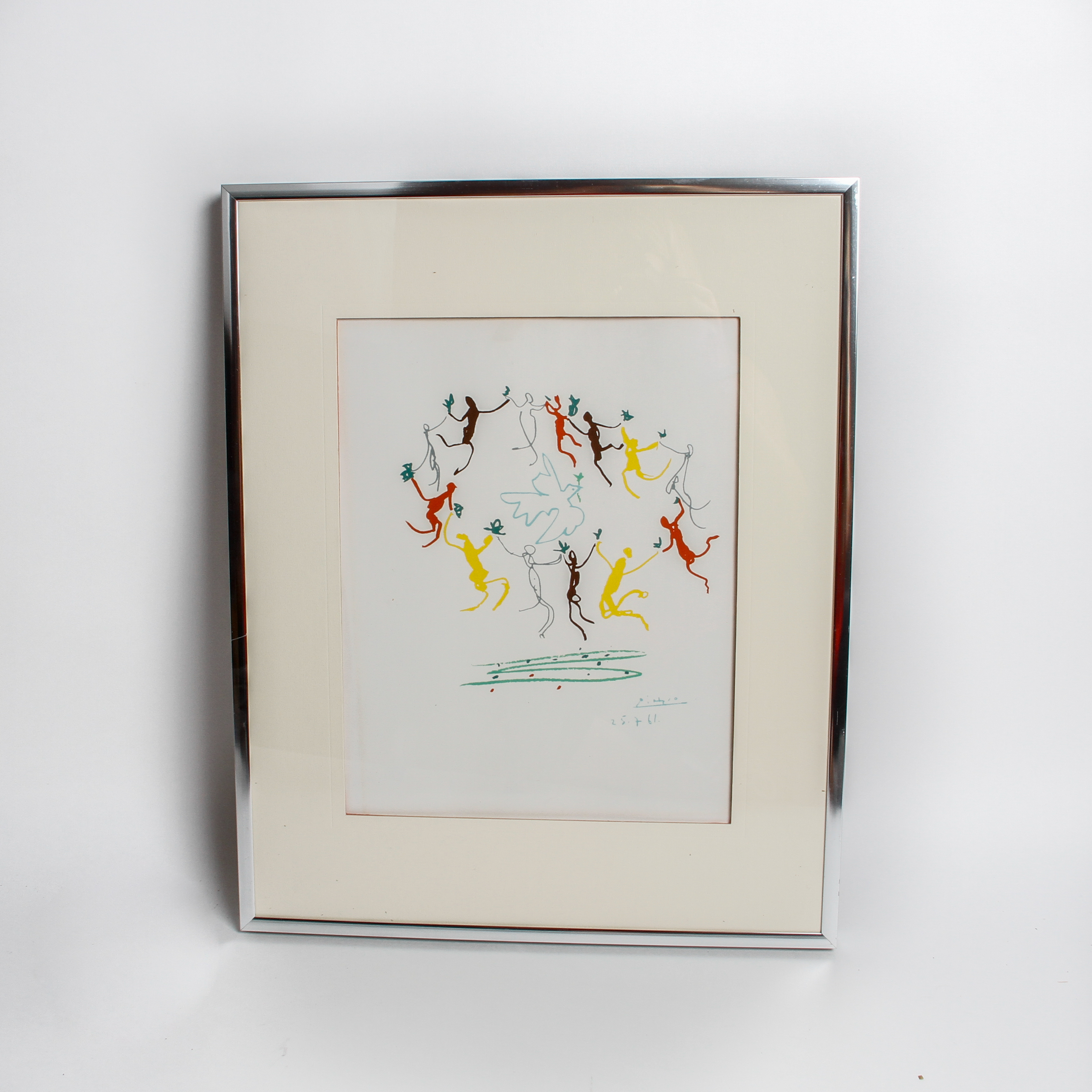 Offset Lithograph after Pablo Picasso "The Dance of Youth"