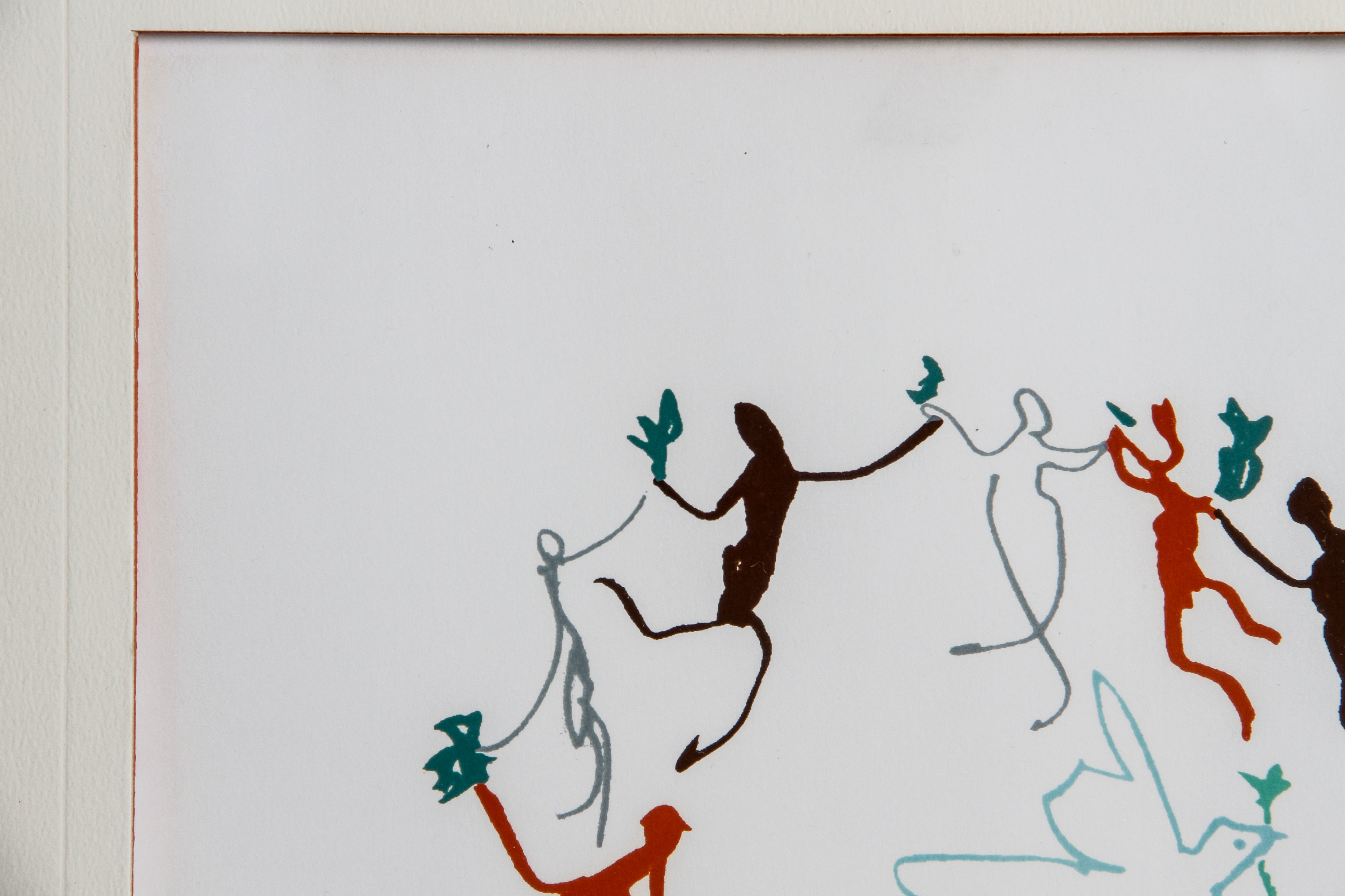 Offset Lithograph after Pablo Picasso "The Dance of Youth"