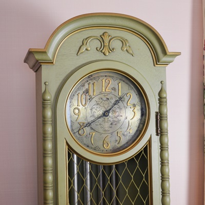 Revere Telechron-Motored Grand Father Cased Clock