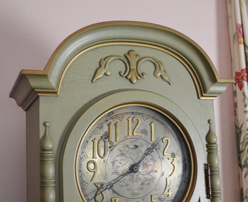 Revere Telechron-Motored Grand Father Cased Clock