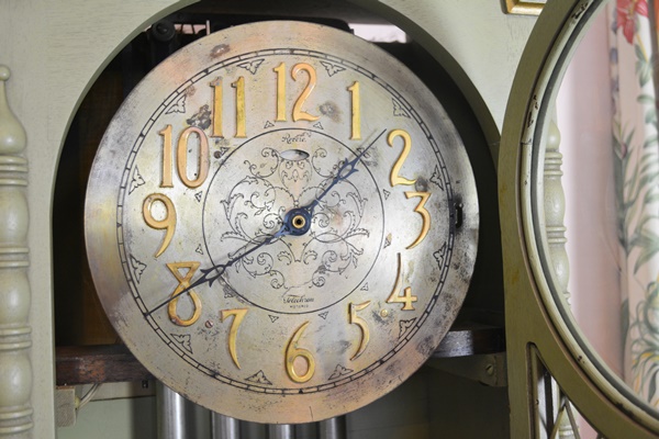 Revere Telechron-Motored Grand Father Cased Clock