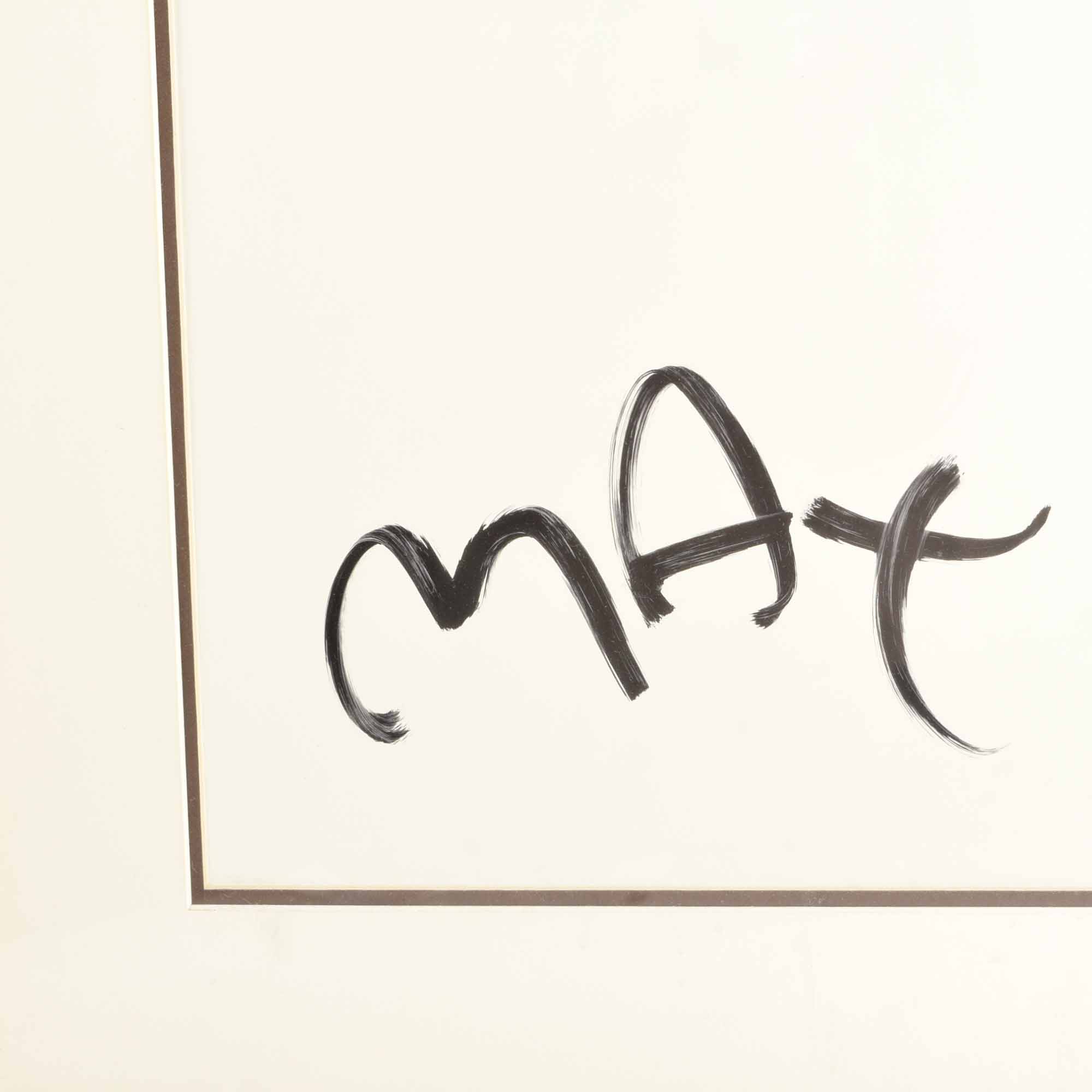 Signed Peter Max 1981 Kentucky Derby Festival Poster