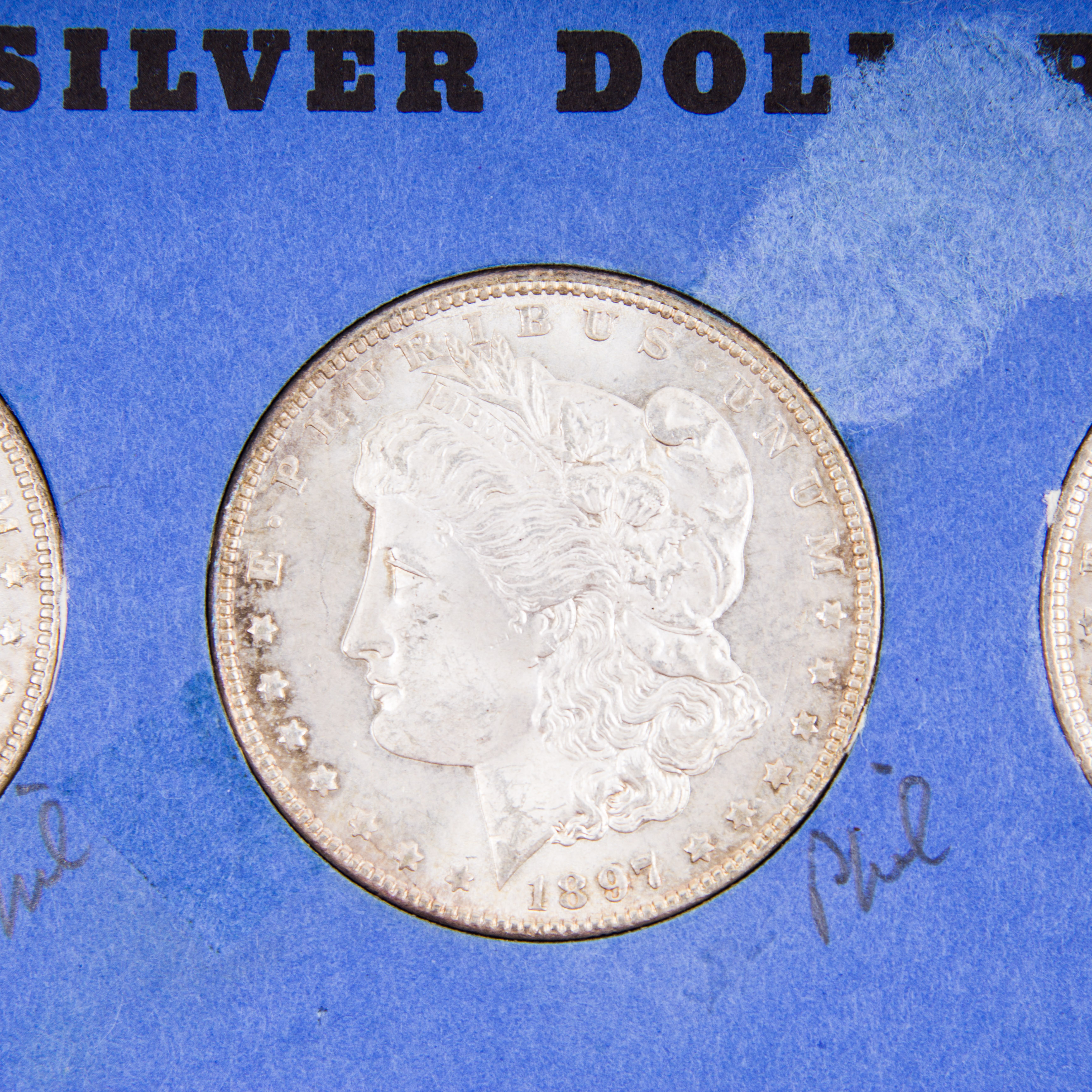 United States Morgan and Peace Silver Dollar Set