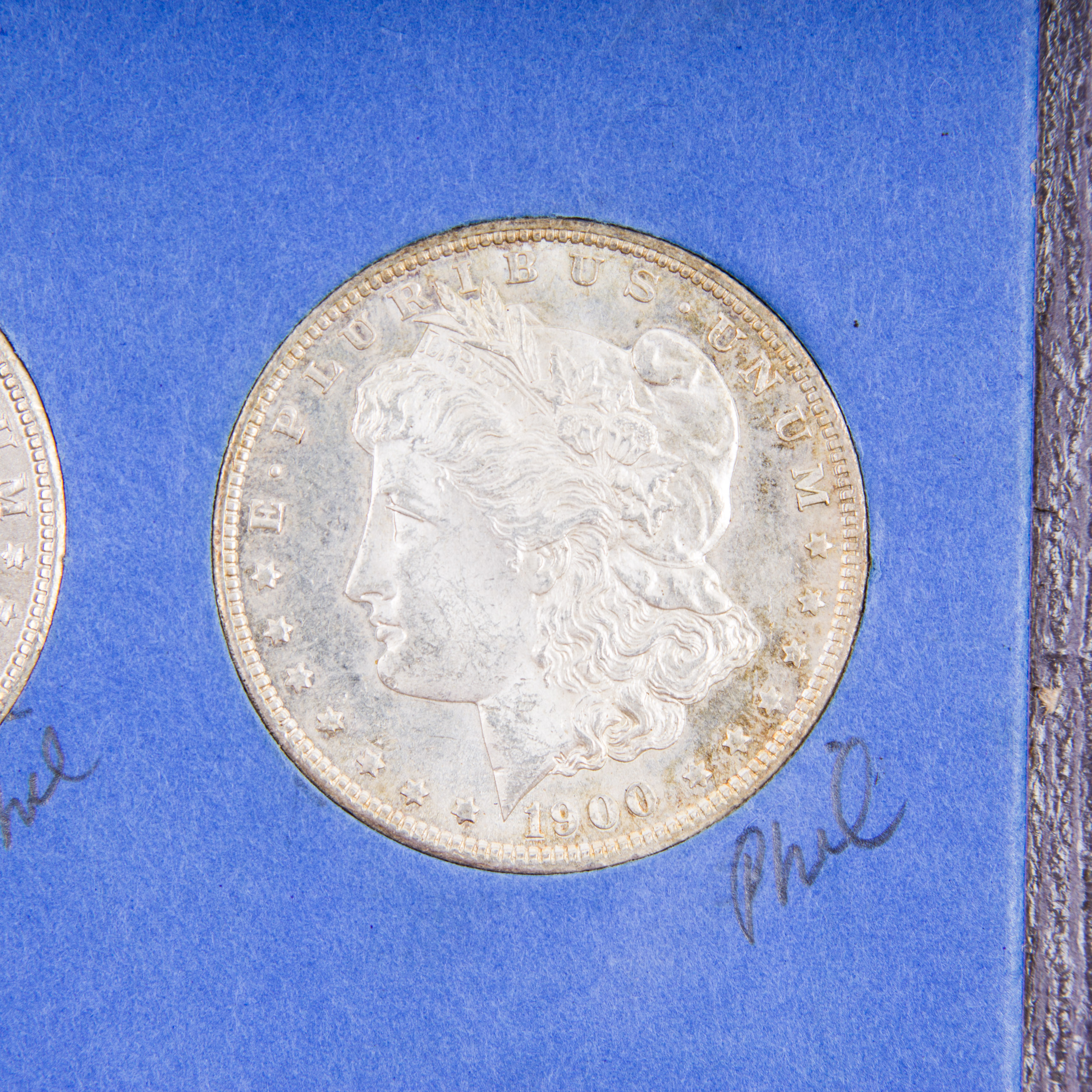 United States Morgan and Peace Silver Dollar Set