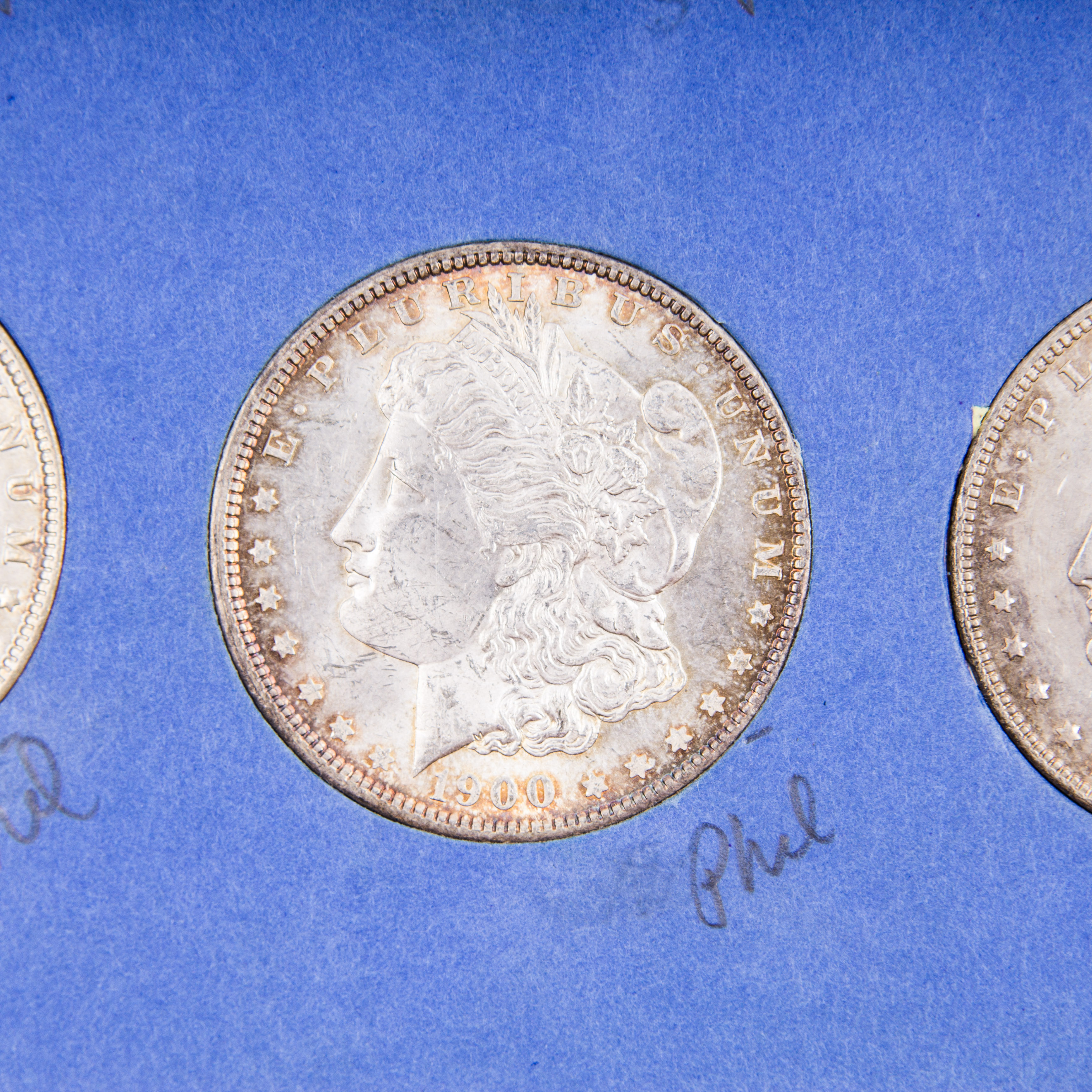 United States Morgan and Peace Silver Dollar Set