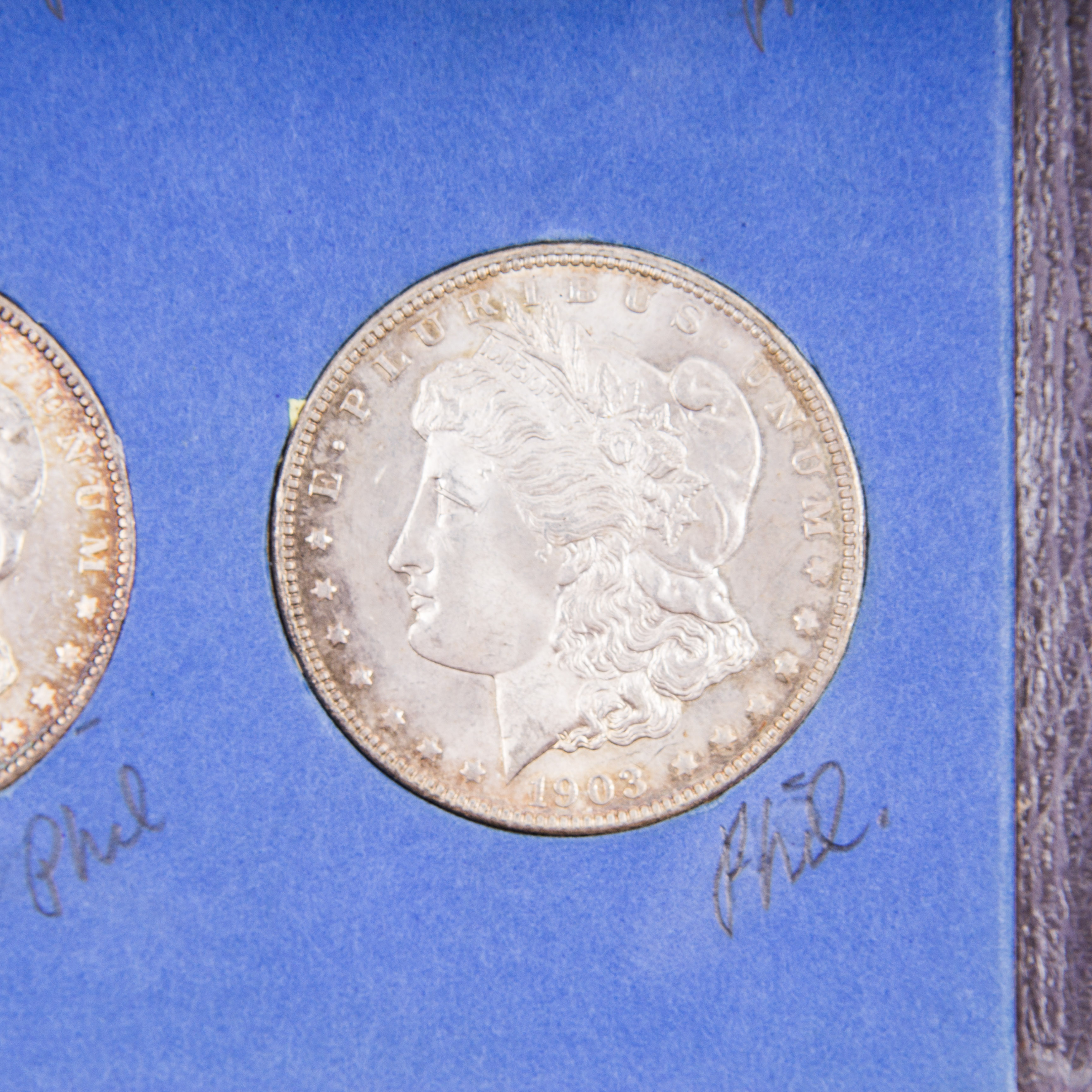 United States Morgan and Peace Silver Dollar Set