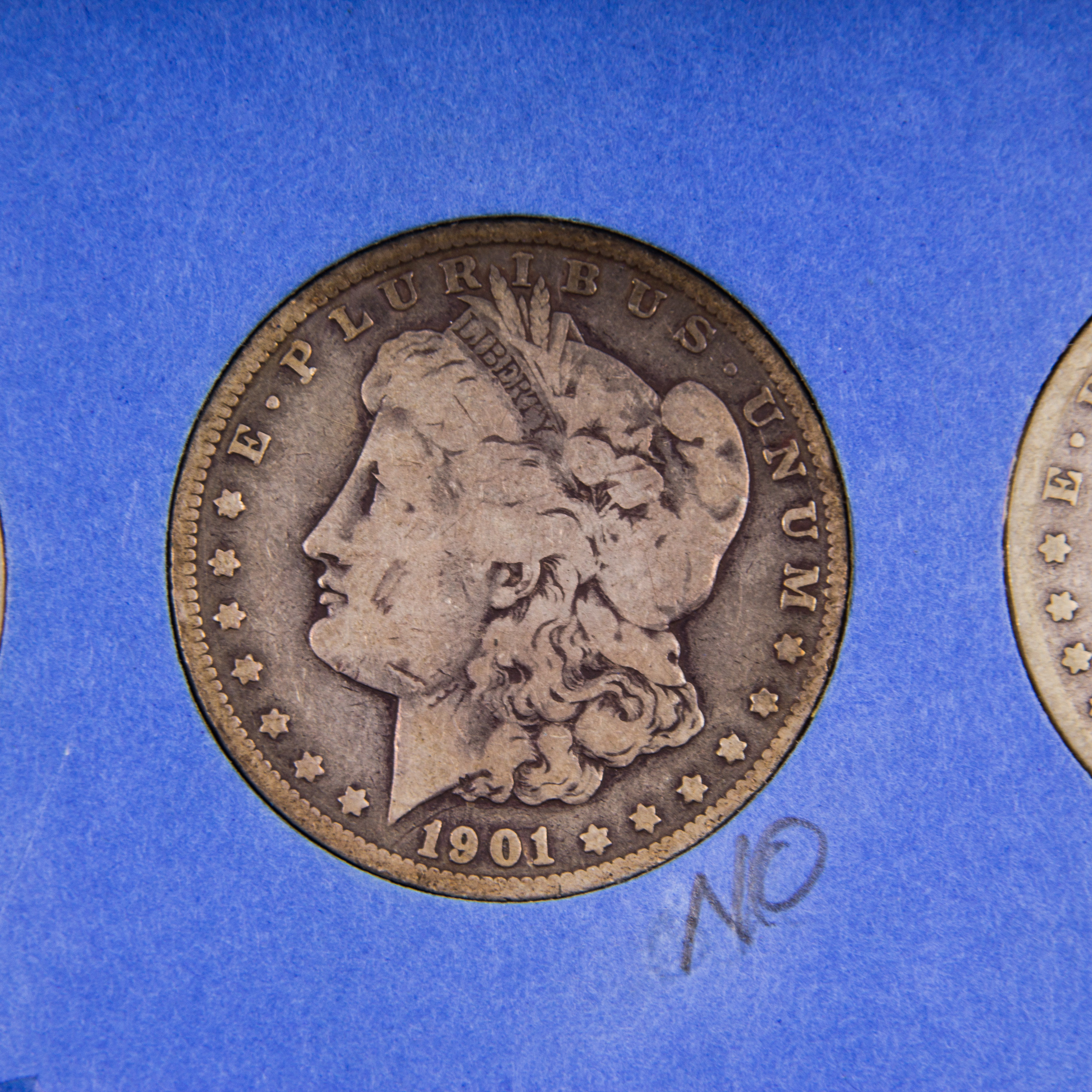 United States Morgan and Peace Silver Dollar Set