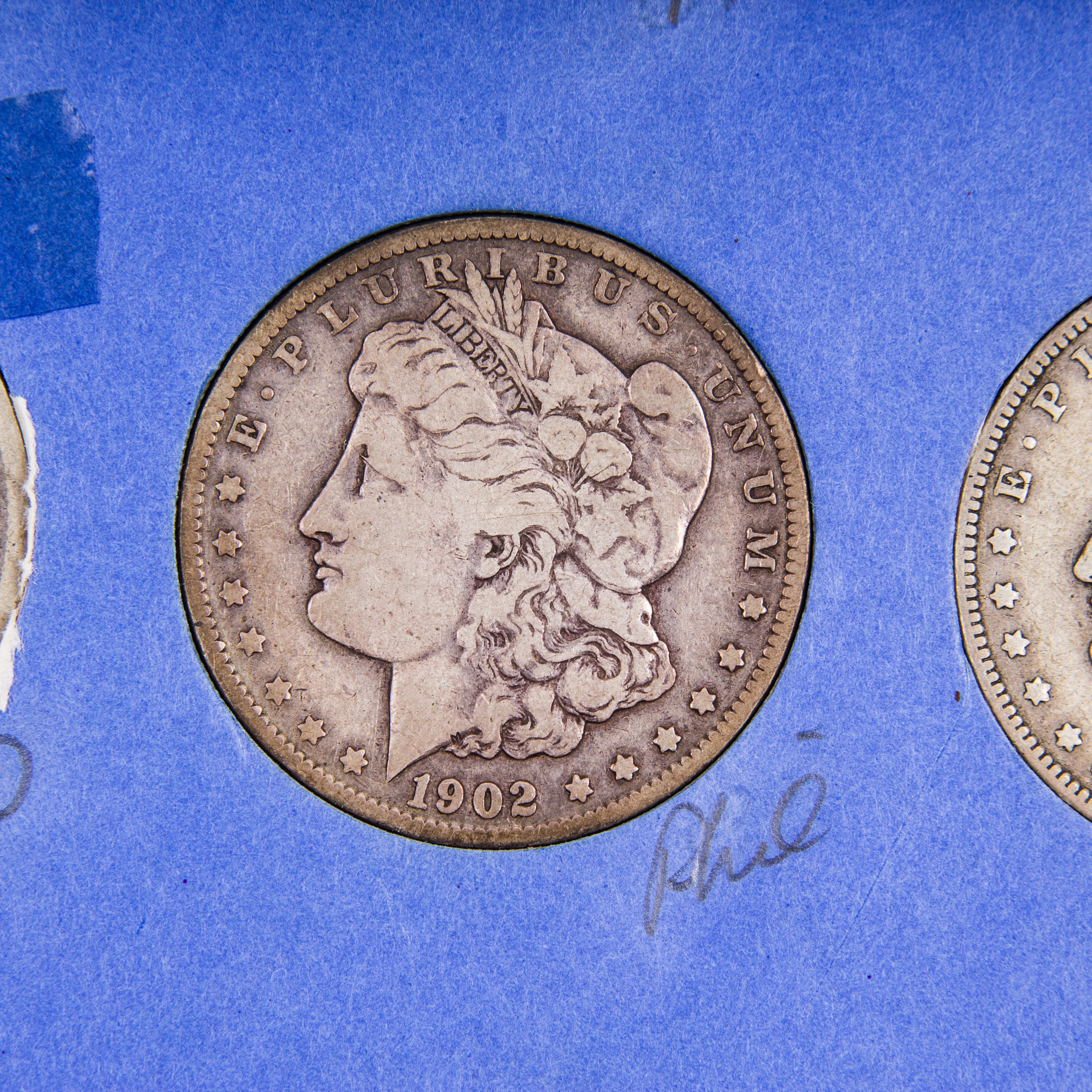 United States Morgan and Peace Silver Dollar Set