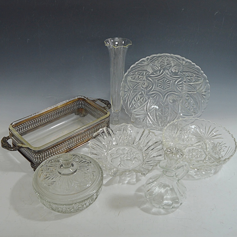 Selection of Pressed Glassware