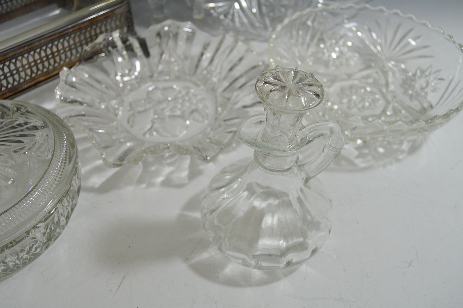 Selection of Pressed Glassware