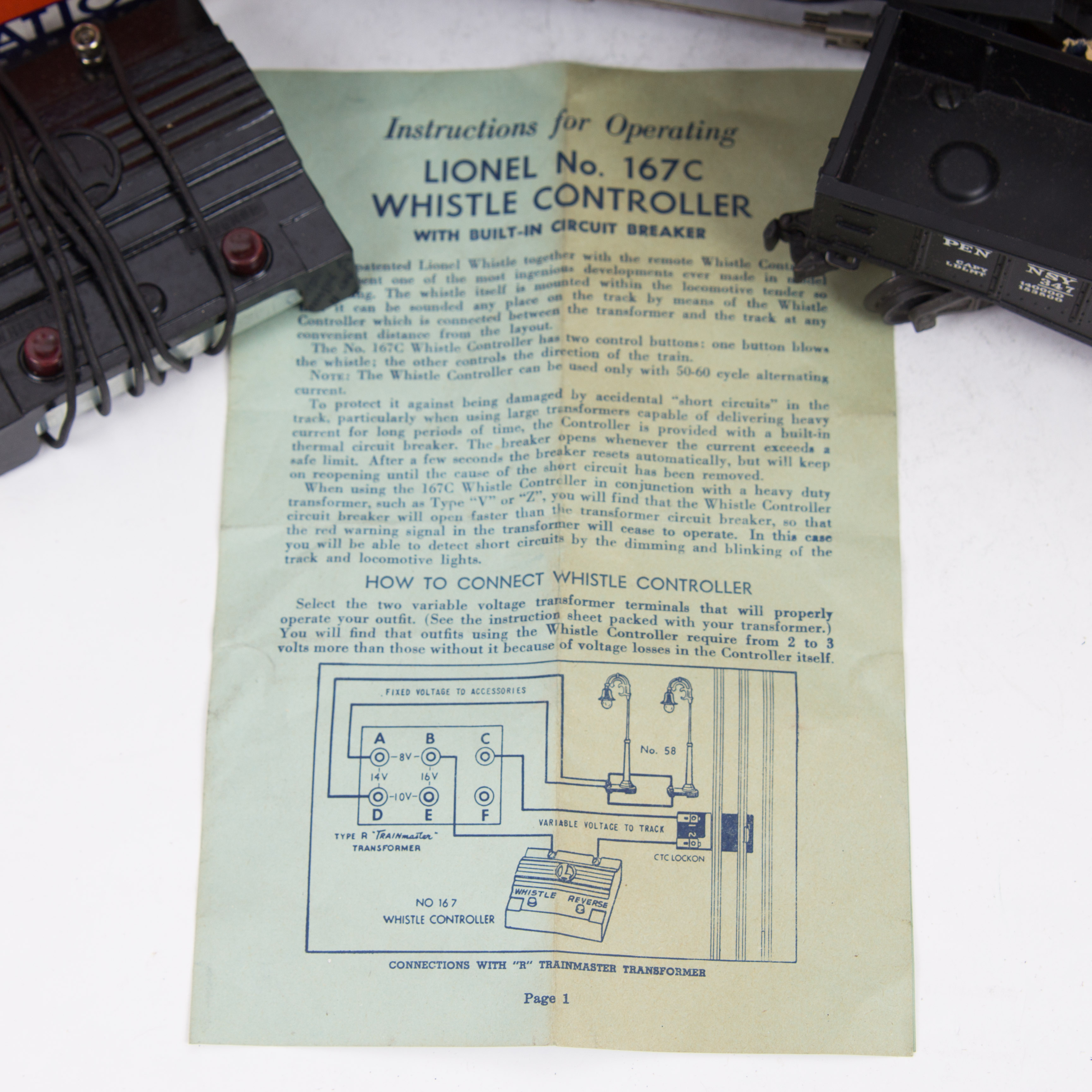 1940s Lionel Electric Train Set with Original Boxes