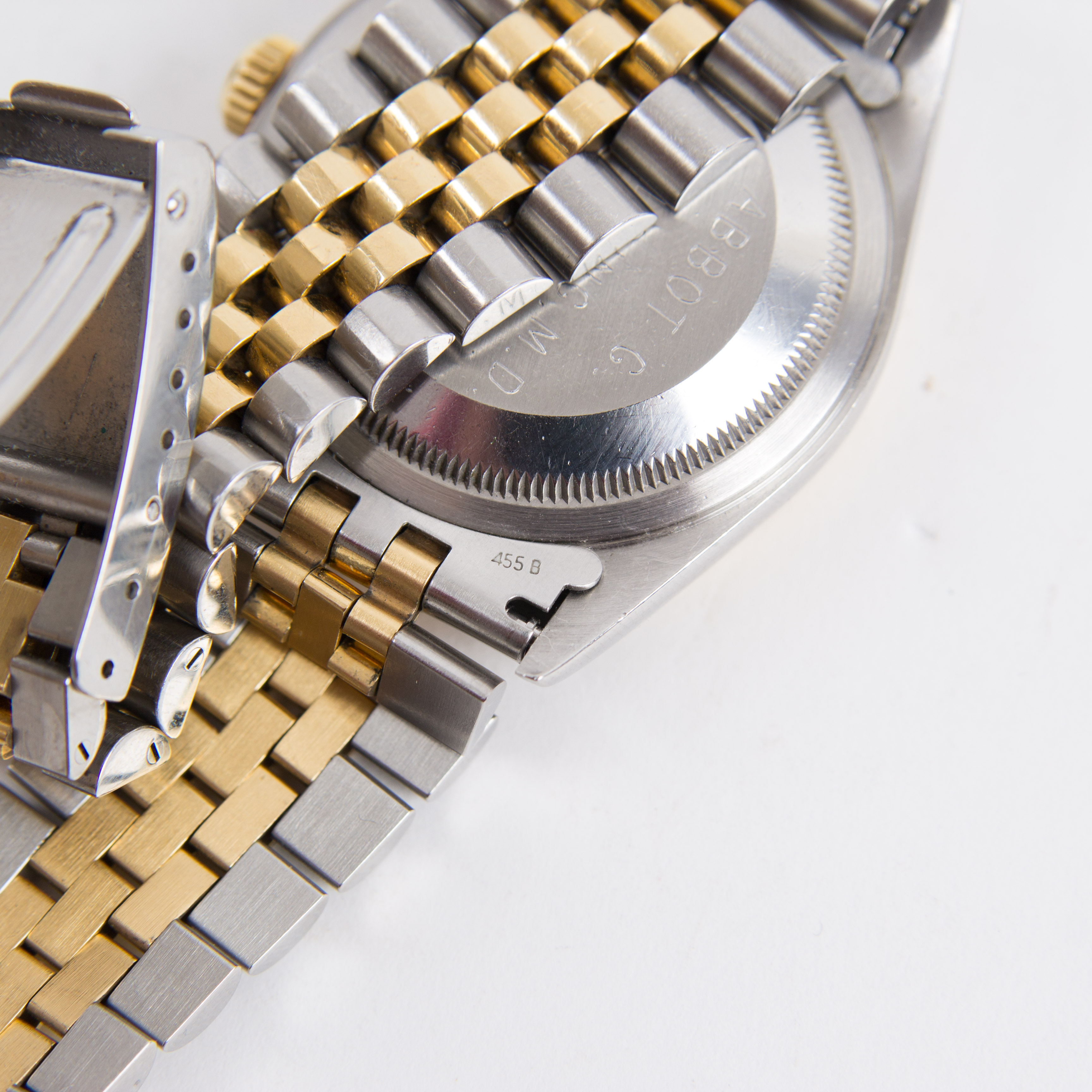 18K Gold and Stainless Rolex Oyster Perpetual Datejust Watch