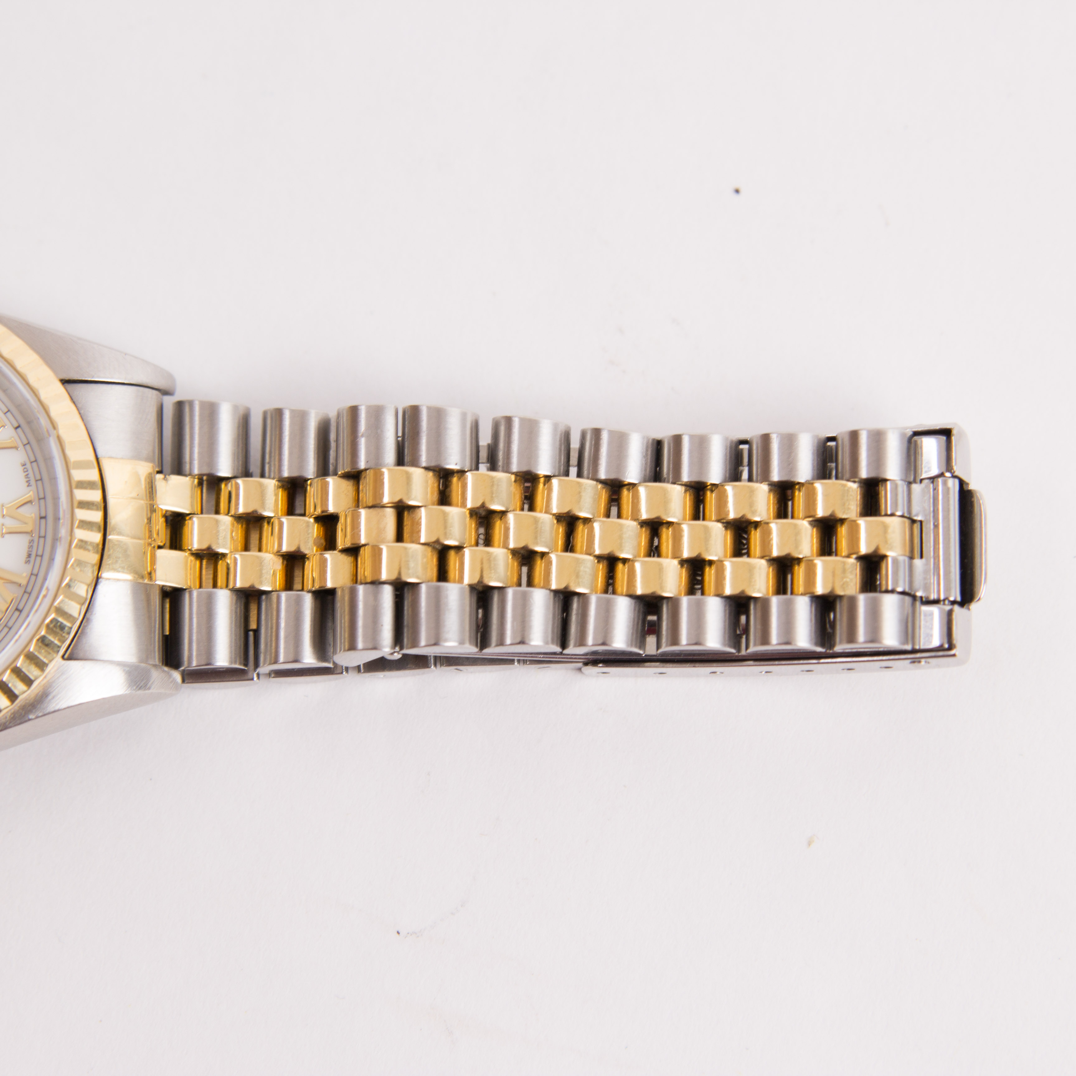 18K Gold and Stainless Rolex Oyster Perpetual Datejust Watch