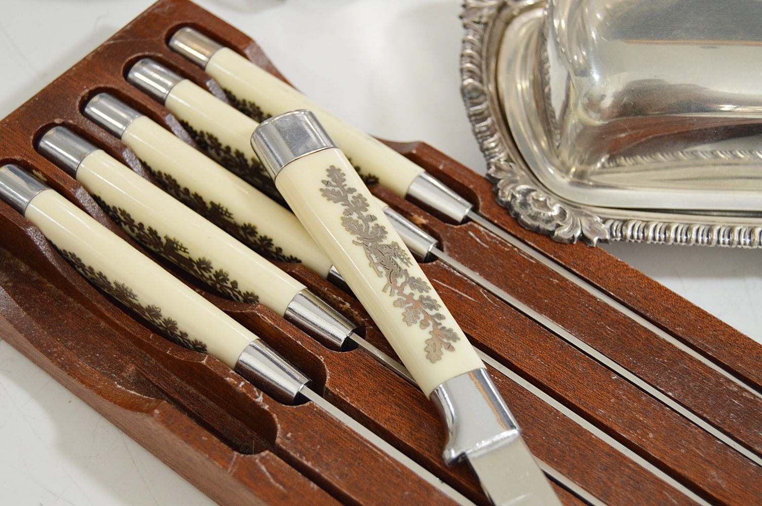 Selection of Pewter and Silver Plated Pieces